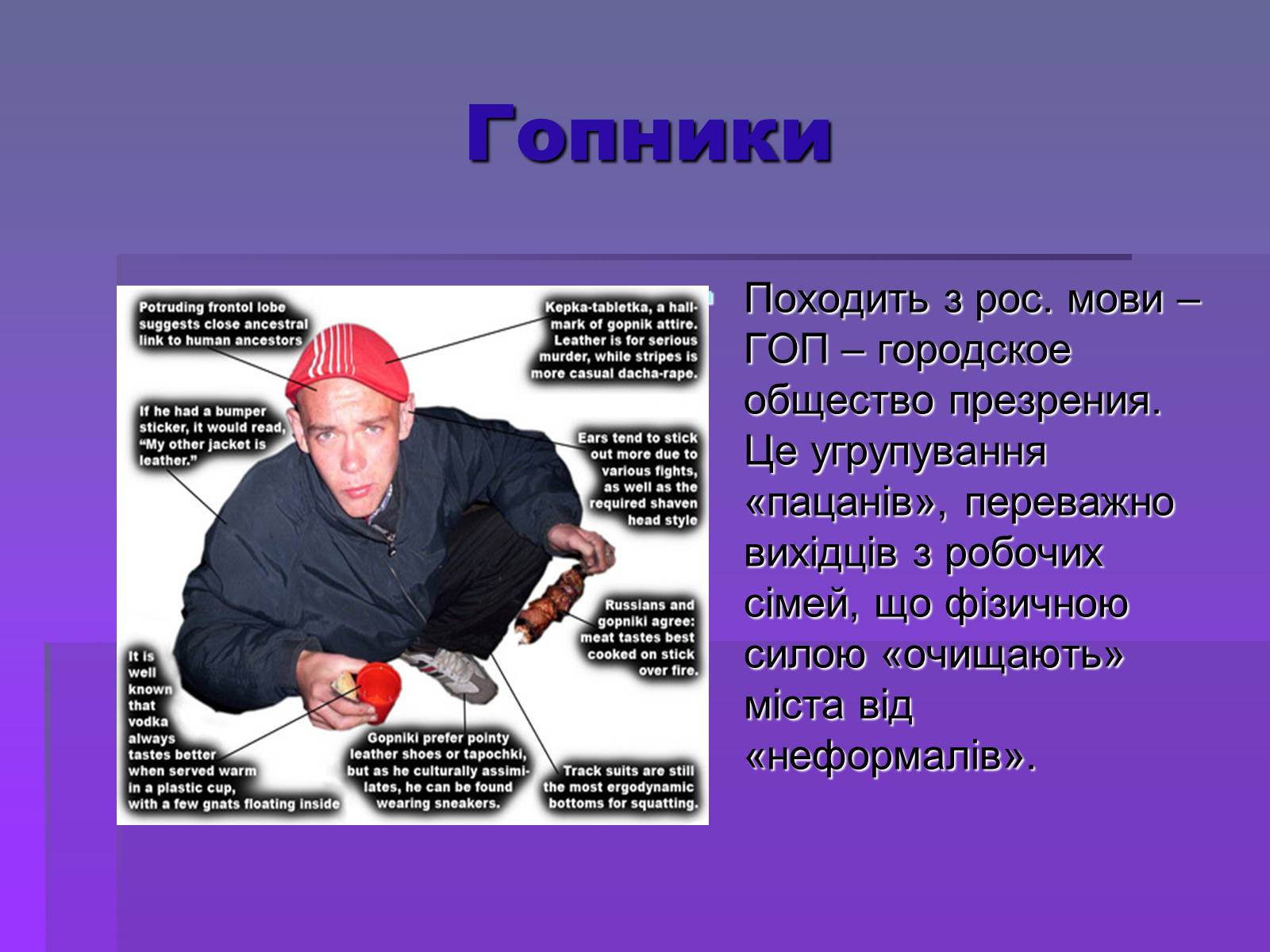 Презентація на тему «Молодіжні субкультури» (варіант 19) - Слайд #27 Презентація на тему «Молодіжні субкультури» (варіант 19) - Слайд #27