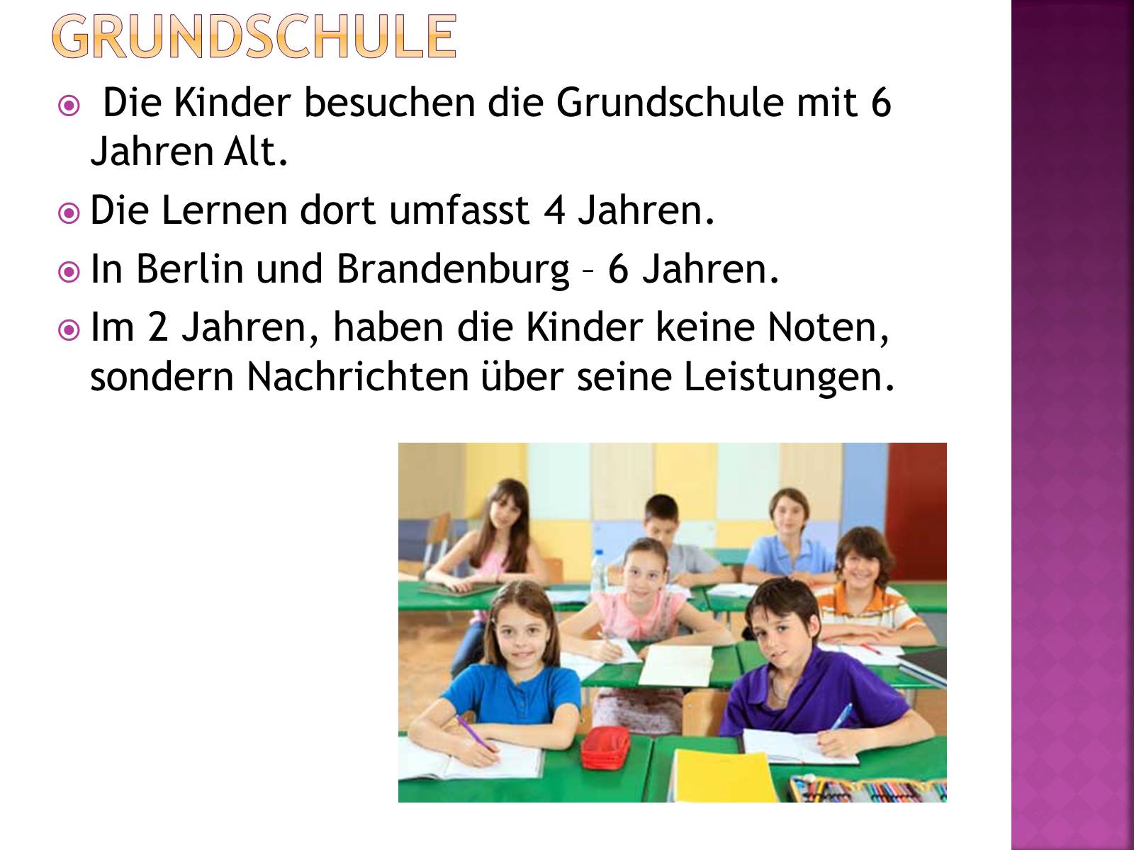 Презентація на тему «Das schulsystem in deutschland» - Слайд #4 Презентація на тему «Das schulsystem in deutschland» - Слайд #4