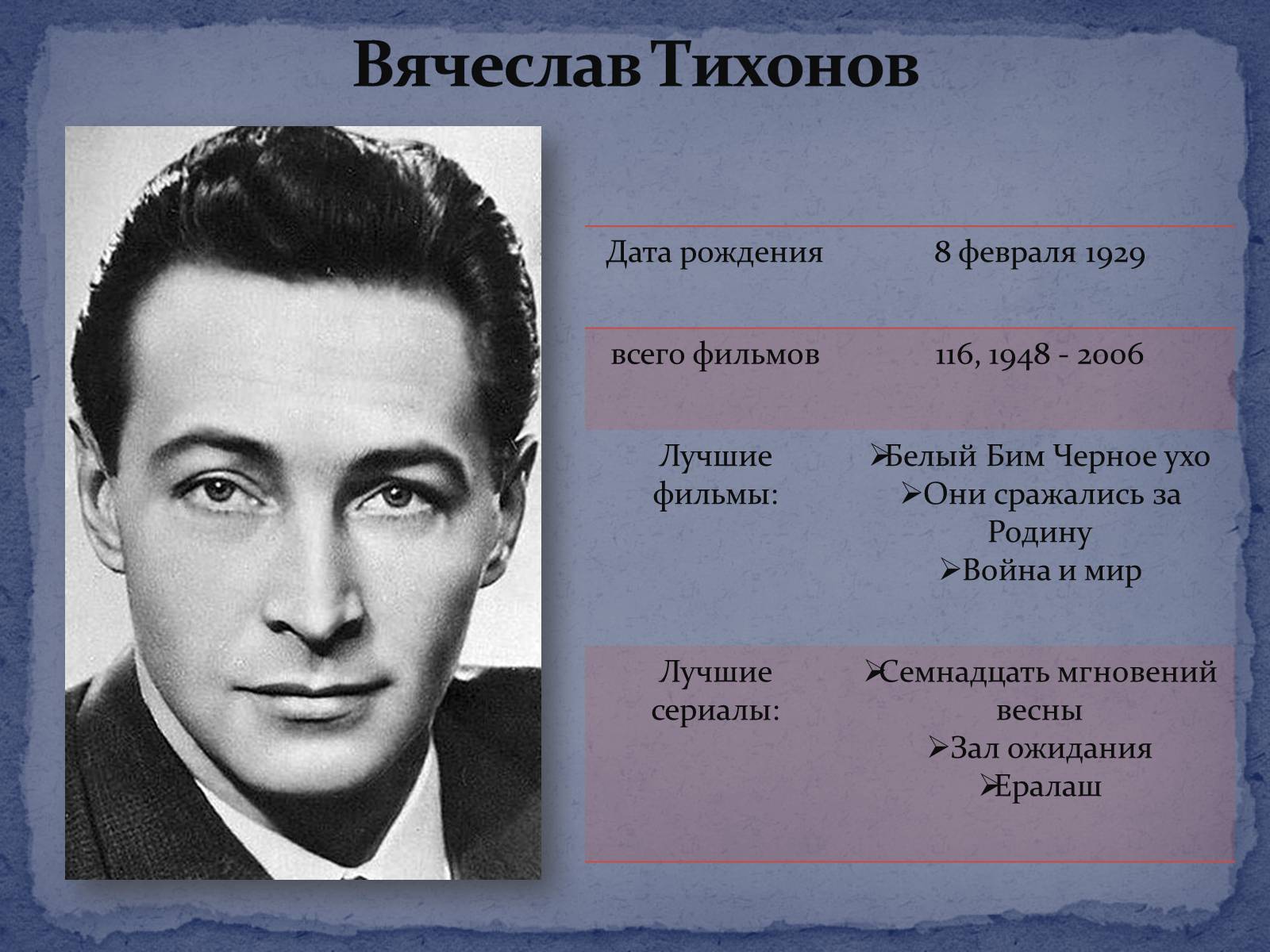 Презентація на тему «Советское кино второй половины ХХ – начала ХІ века» - Слайд #10 Презентація на тему «Советское кино второй половины ХХ – начала ХІ века» - Слайд #10