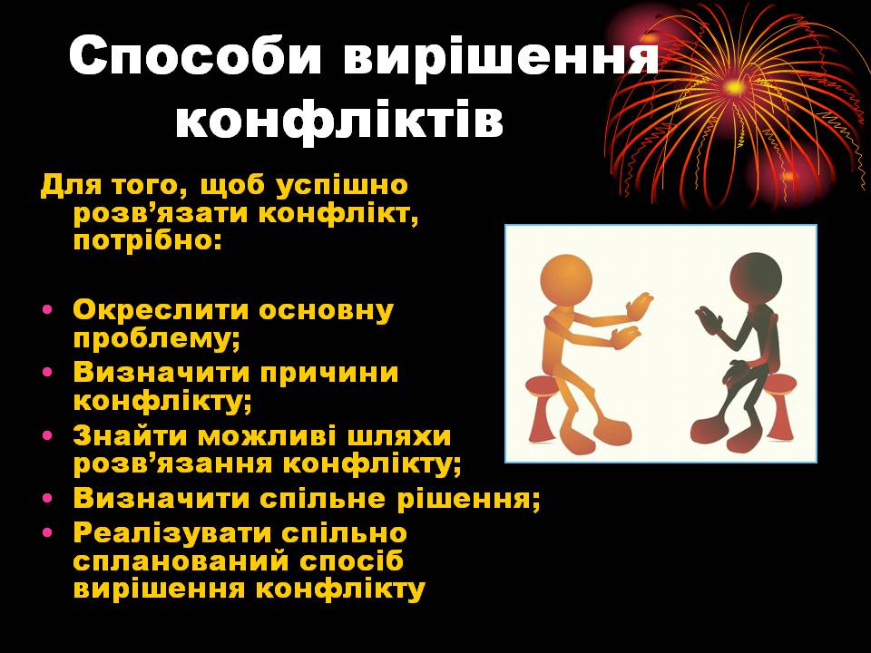 Презентація на тему «Конфлікти» (варіант 8) - Слайд #13 Презентація на тему «Конфлікти» (варіант 8) - Слайд #13