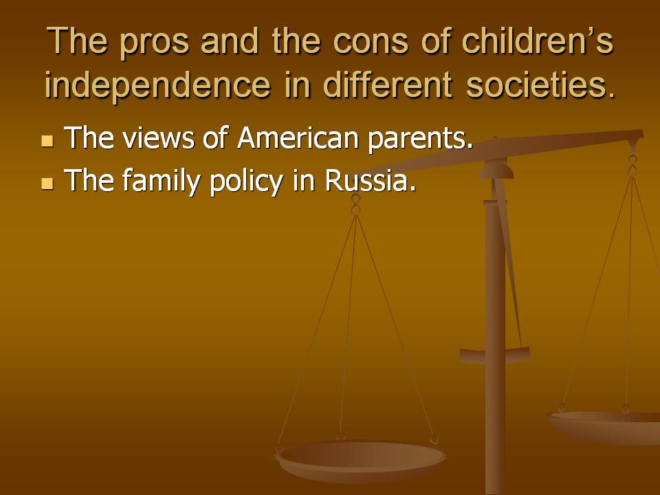 Презентація на тему «The family in the modern world. Relations between parents and children» - Слайд #3