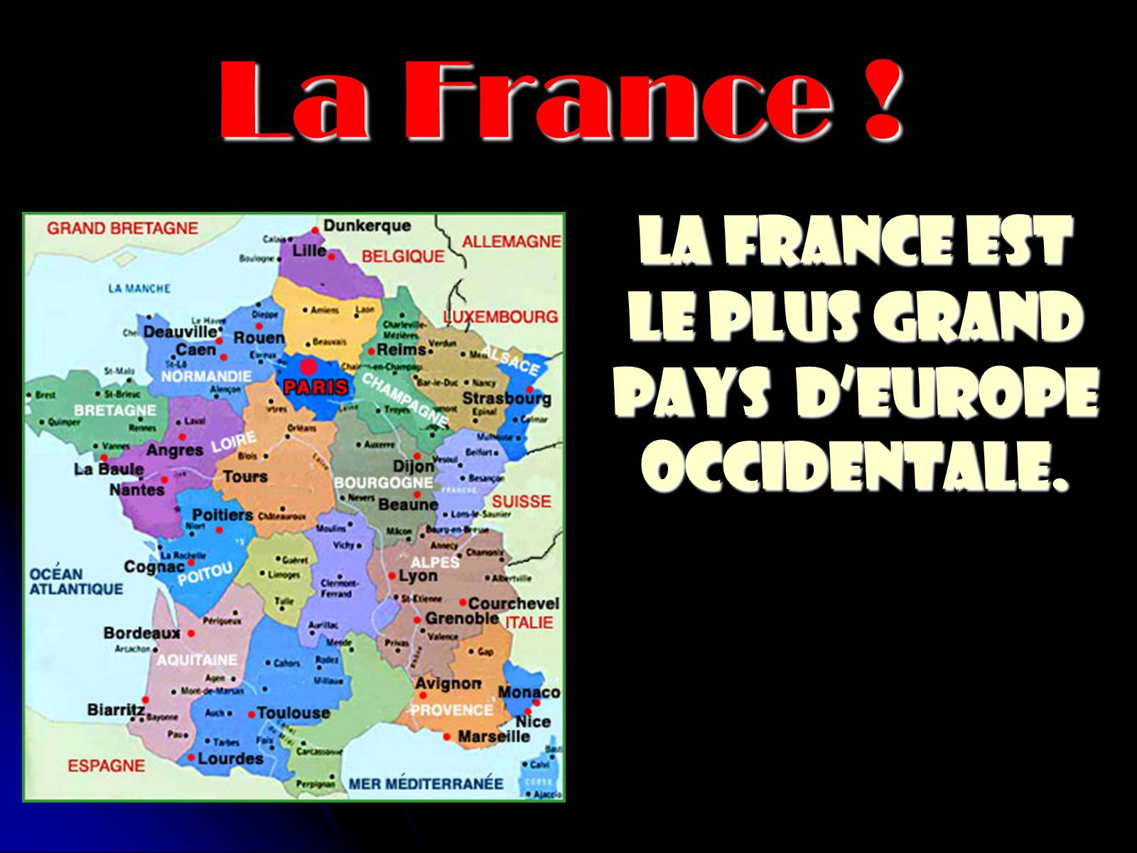Презентація на тему «La France!» - Слайд #1 Презентація на тему «La France!» - Слайд #1