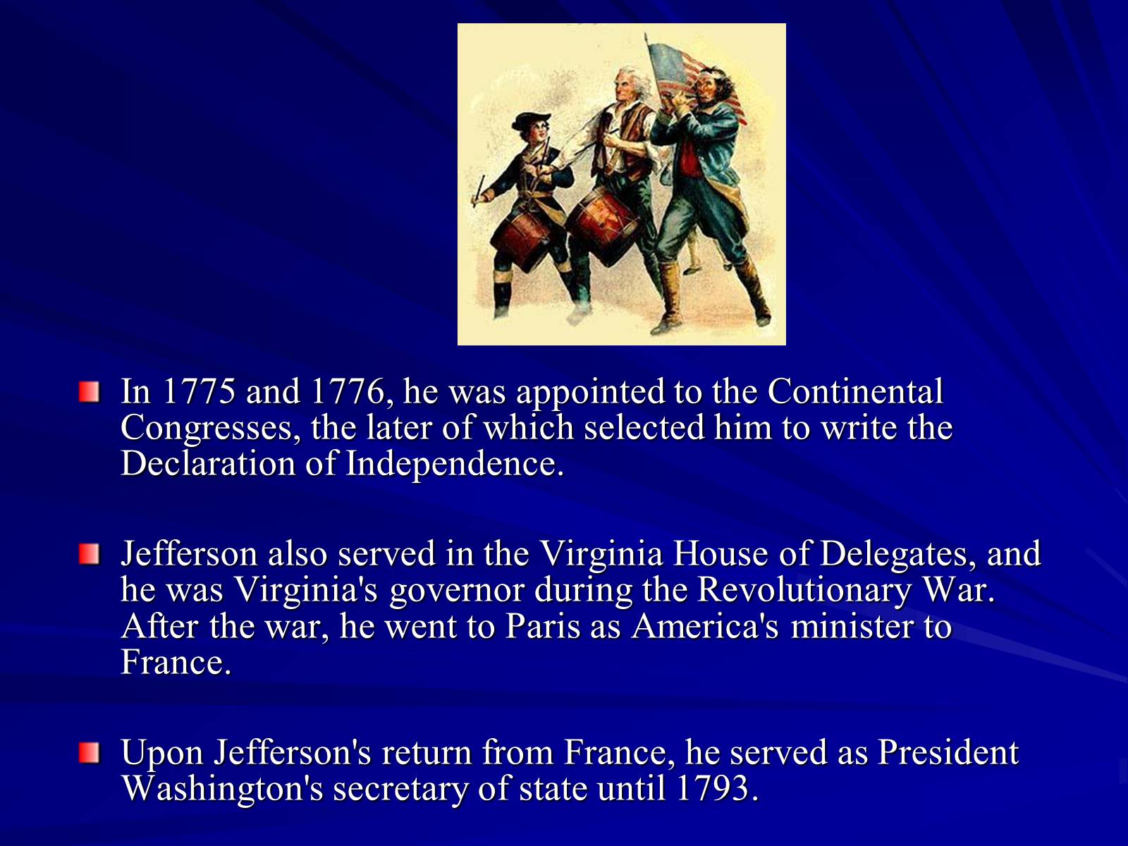 Презентація на тему «Thomas Jefferson» (варіант 1) - Слайд #3 Презентація на тему «Thomas Jefferson» (варіант 1) - Слайд #3