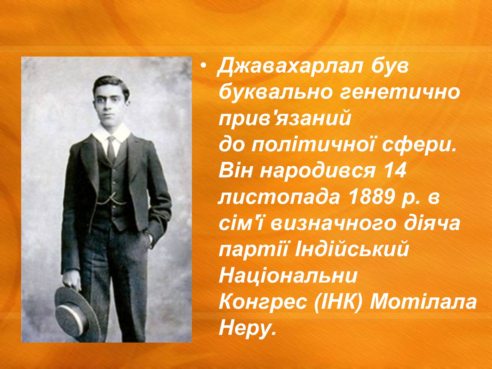 Презентація на тему «Джавахарлал Неру» (варіант 1) - Слайд #3 Презентація на тему «Джавахарлал Неру» (варіант 1) - Слайд #3