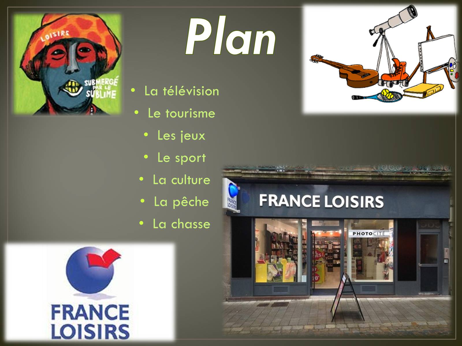 Презентація на тему «Les loisirs en France» - Слайд #2 Презентація на тему «Les loisirs en France» - Слайд #2
