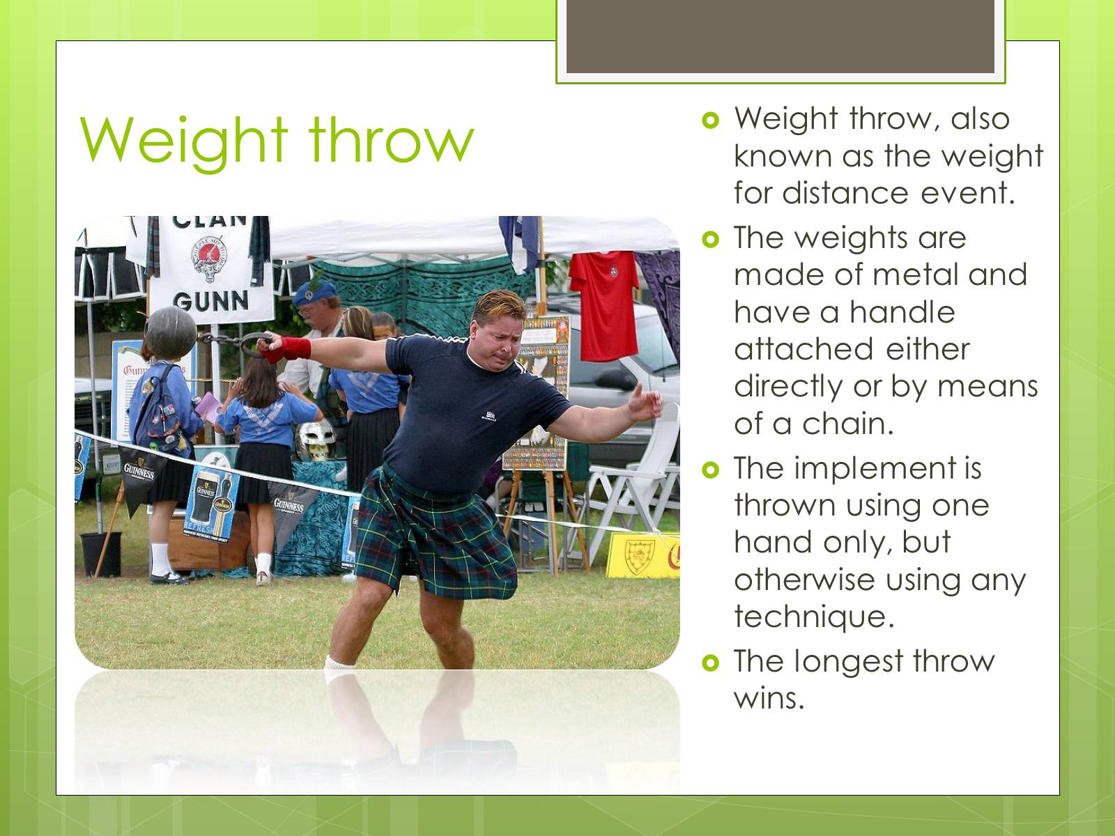 Презентація на тему «Highland games» - Слайд #7 Презентація на тему «Highland games» - Слайд #7