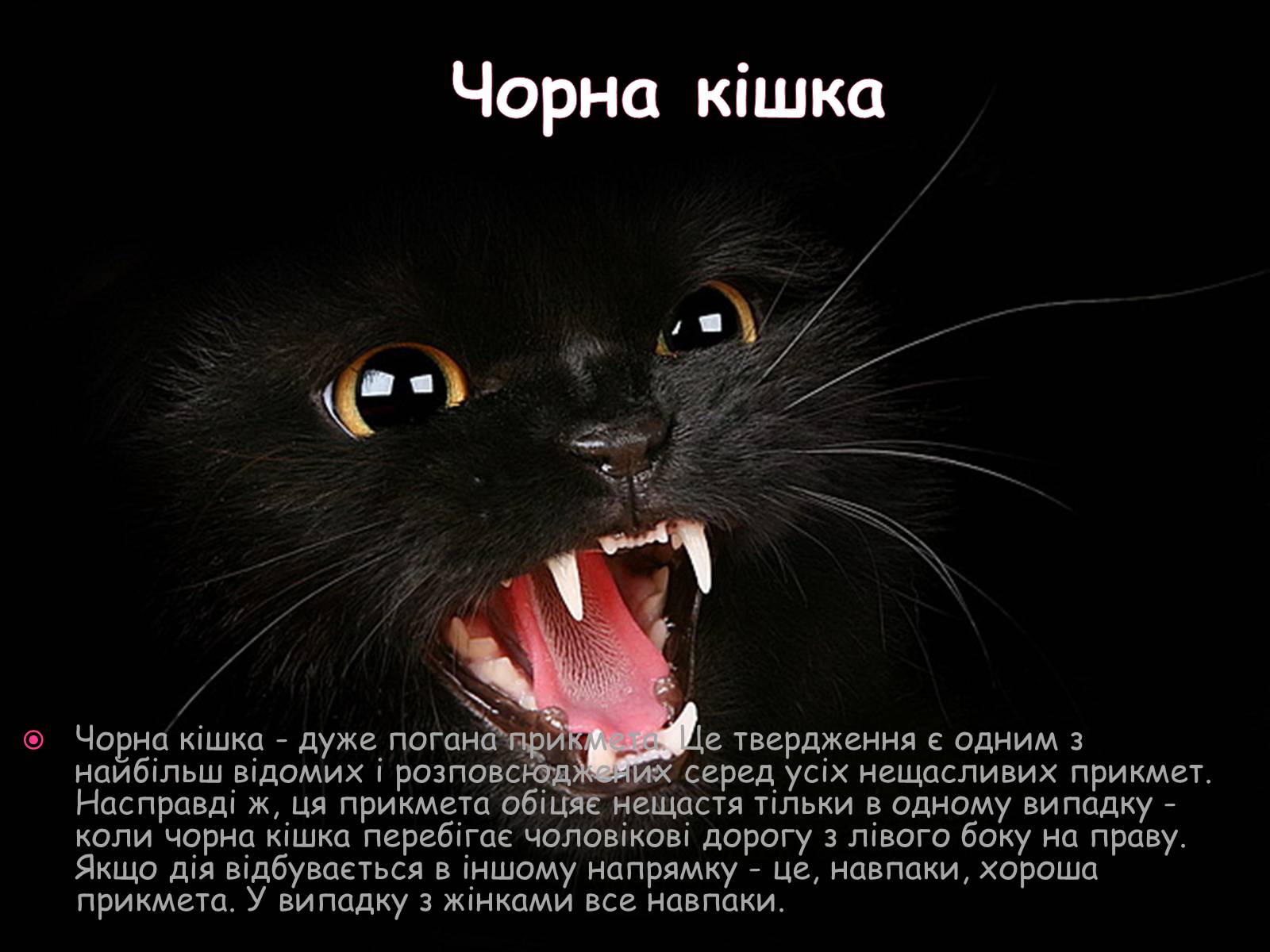 Презентація на тему «Прикмети» - Слайд #4 Презентація на тему «Прикмети» - Слайд #4