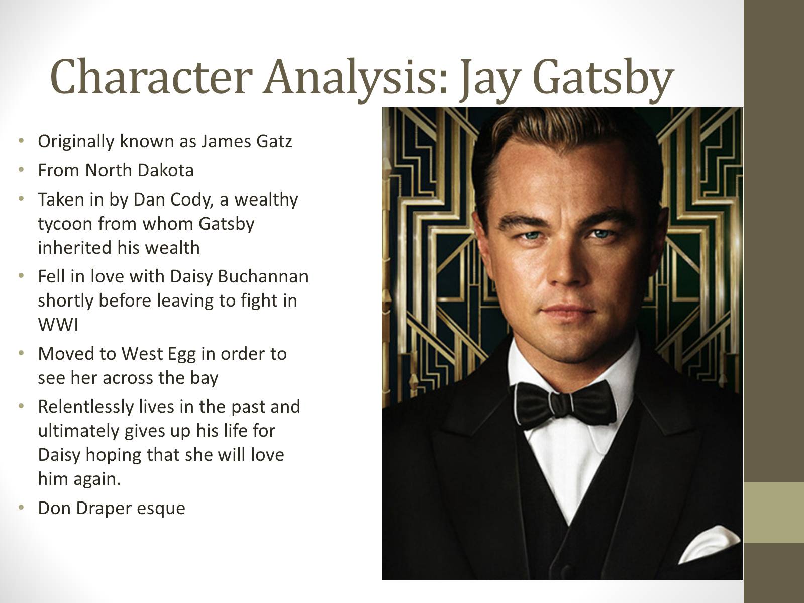 Презентація на тему «The Great Gatsby Scott Fitzgerald» - Слайд #16 Презентація на тему «The Great Gatsby Scott Fitzgerald» - Слайд #16
