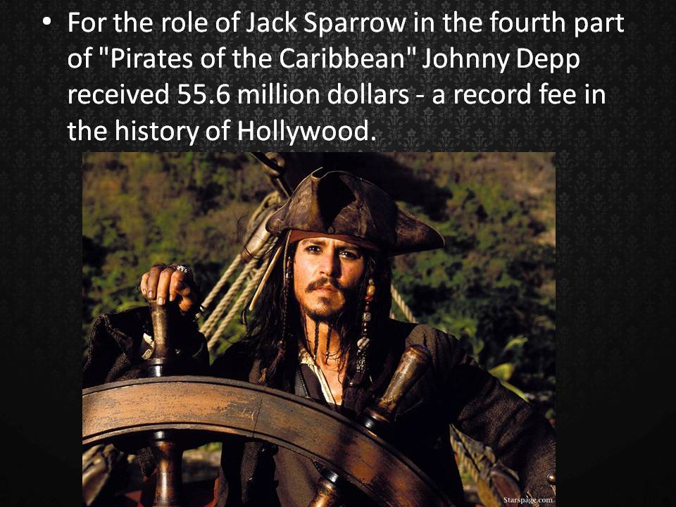 Презентація на тему «Johnny Depp» (варіант 2) - Слайд #10 Презентація на тему «Johnny Depp» (варіант 2) - Слайд #10