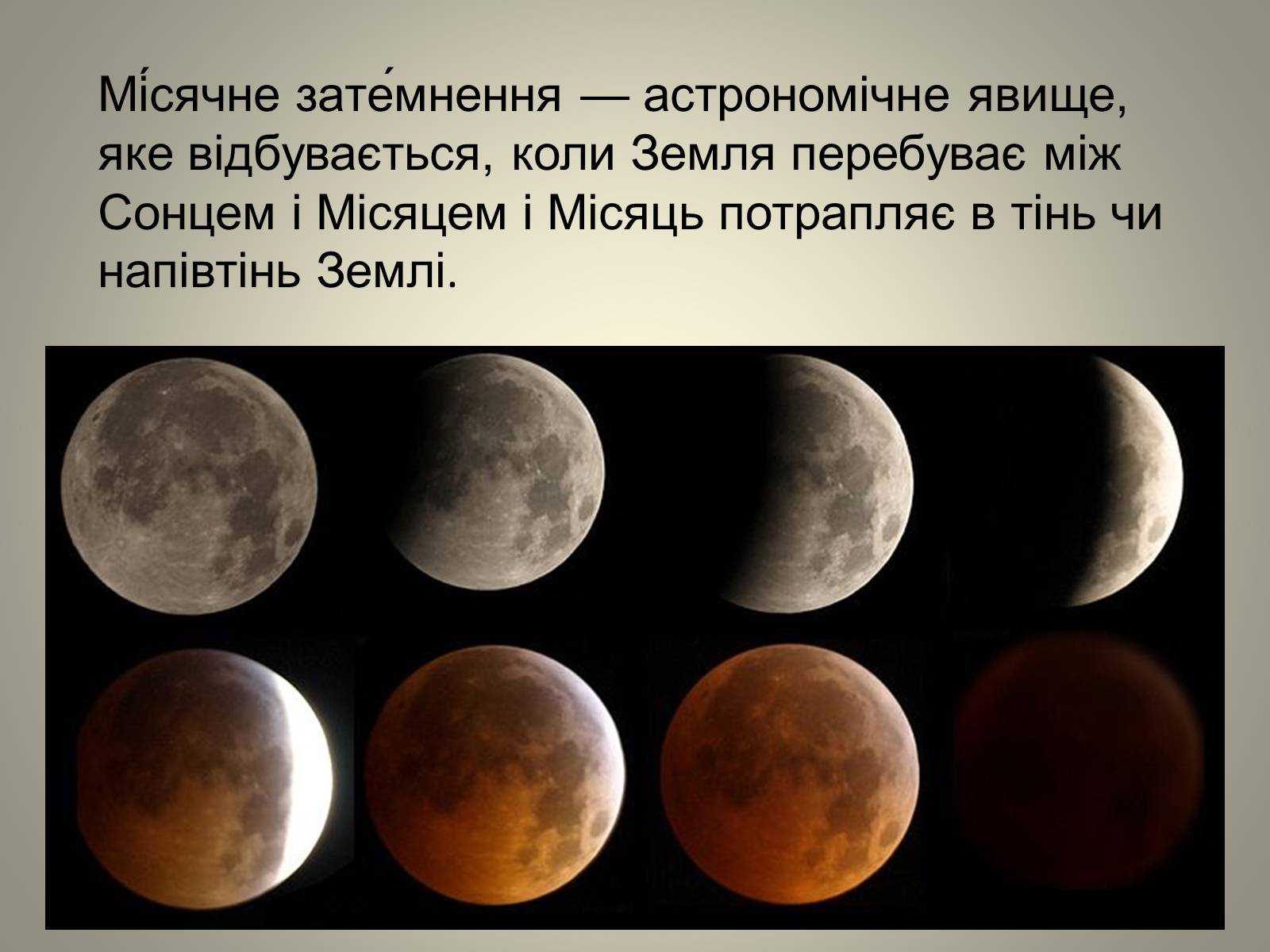Презентація на тему «Затемнення» (варіант 2) - Слайд #5 Презентація на тему «Затемнення» (варіант 2) - Слайд #5