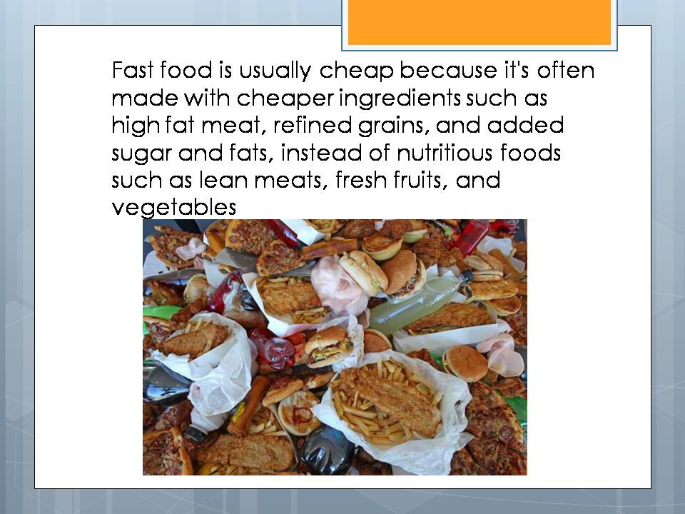 Презентація на тему «Fast food» (варіант 4) - Слайд #14 Презентація на тему «Fast food» (варіант 4) - Слайд #14