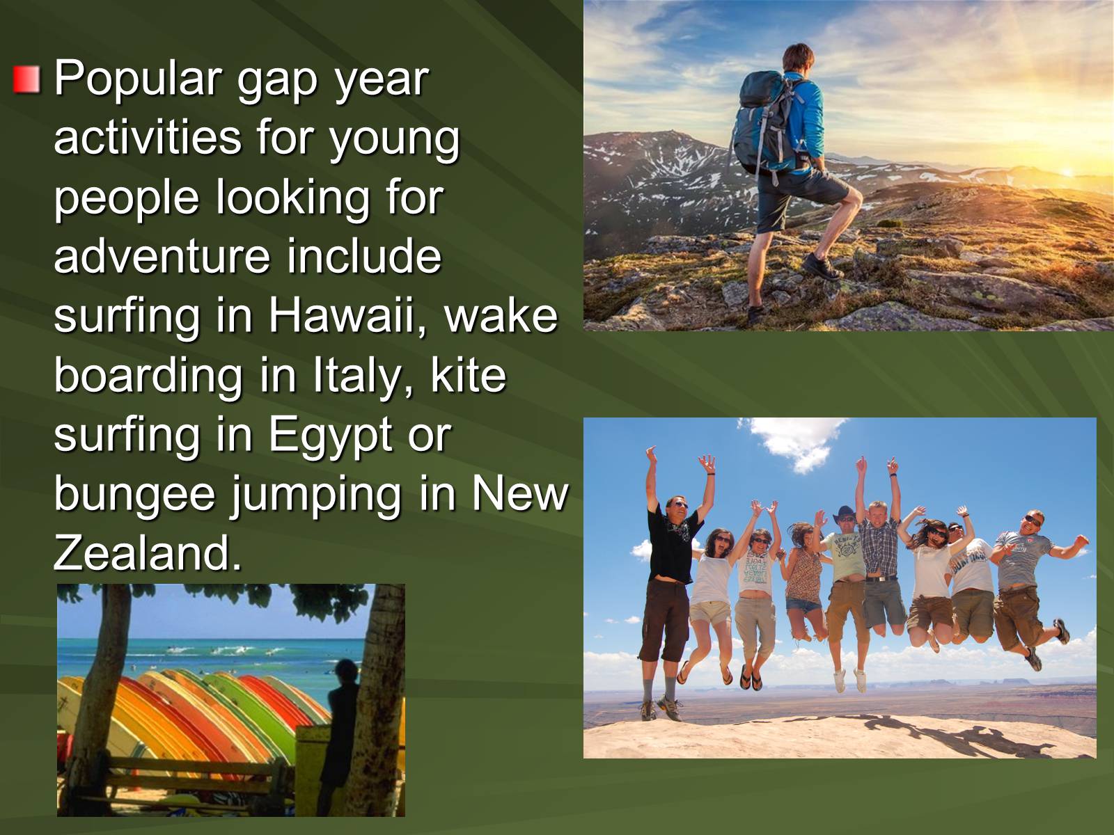Презентація на тему «A gap year» - Слайд #7 Презентація на тему «A gap year» - Слайд #7