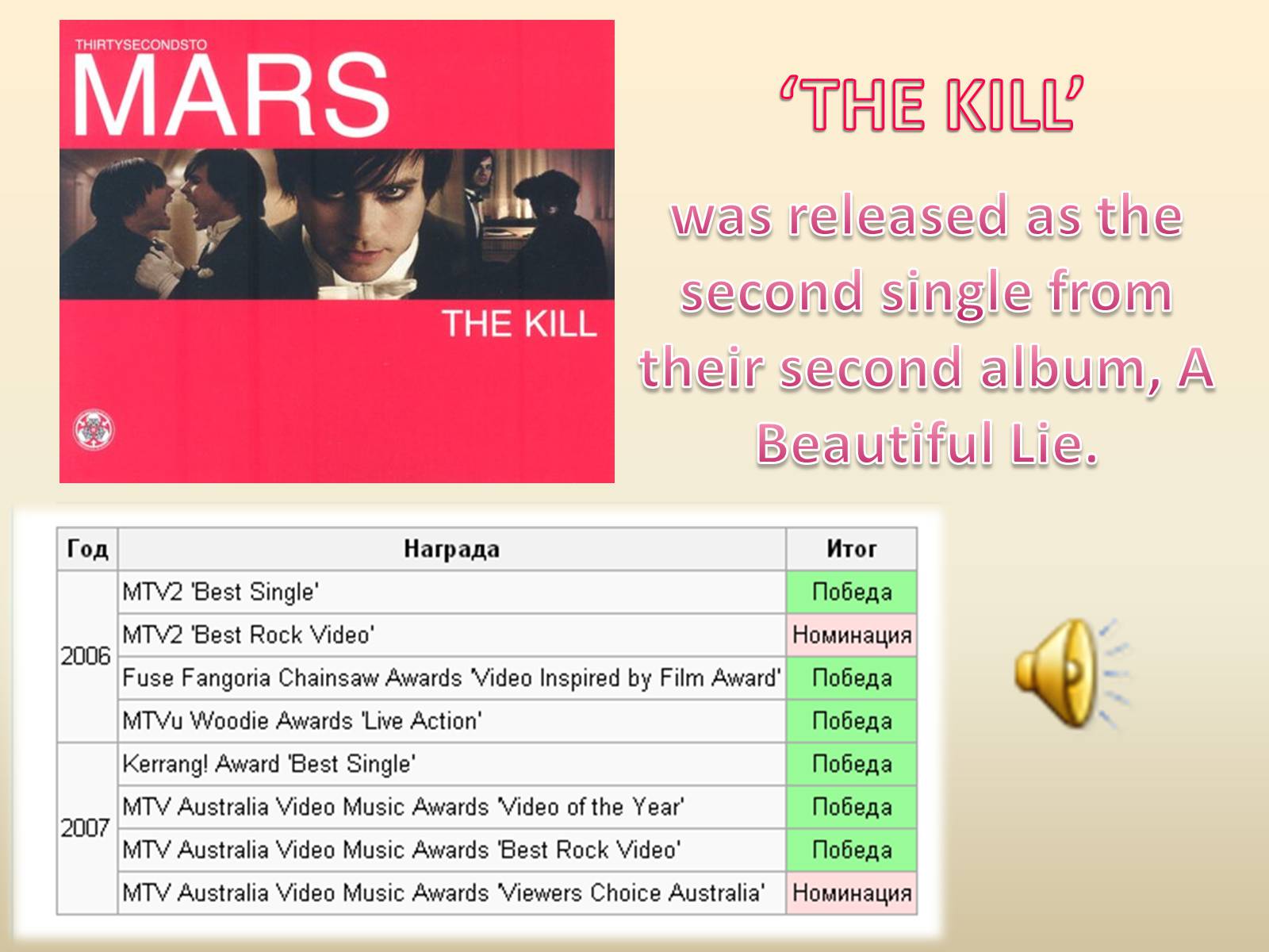 Презентація на тему «30 Seconds to Mars» (варіант 3) - Слайд #13 Презентація на тему «30 Seconds to Mars» (варіант 3) - Слайд #13