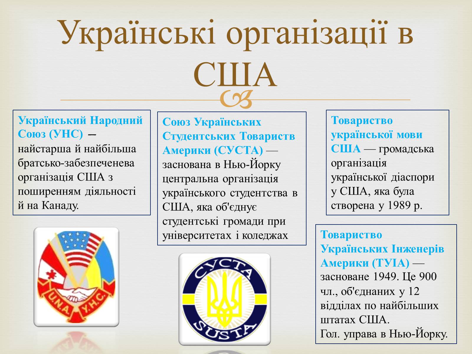 Презентація на тему «Українці в США» - Слайд #7 Презентація на тему «Українці в США» - Слайд #7