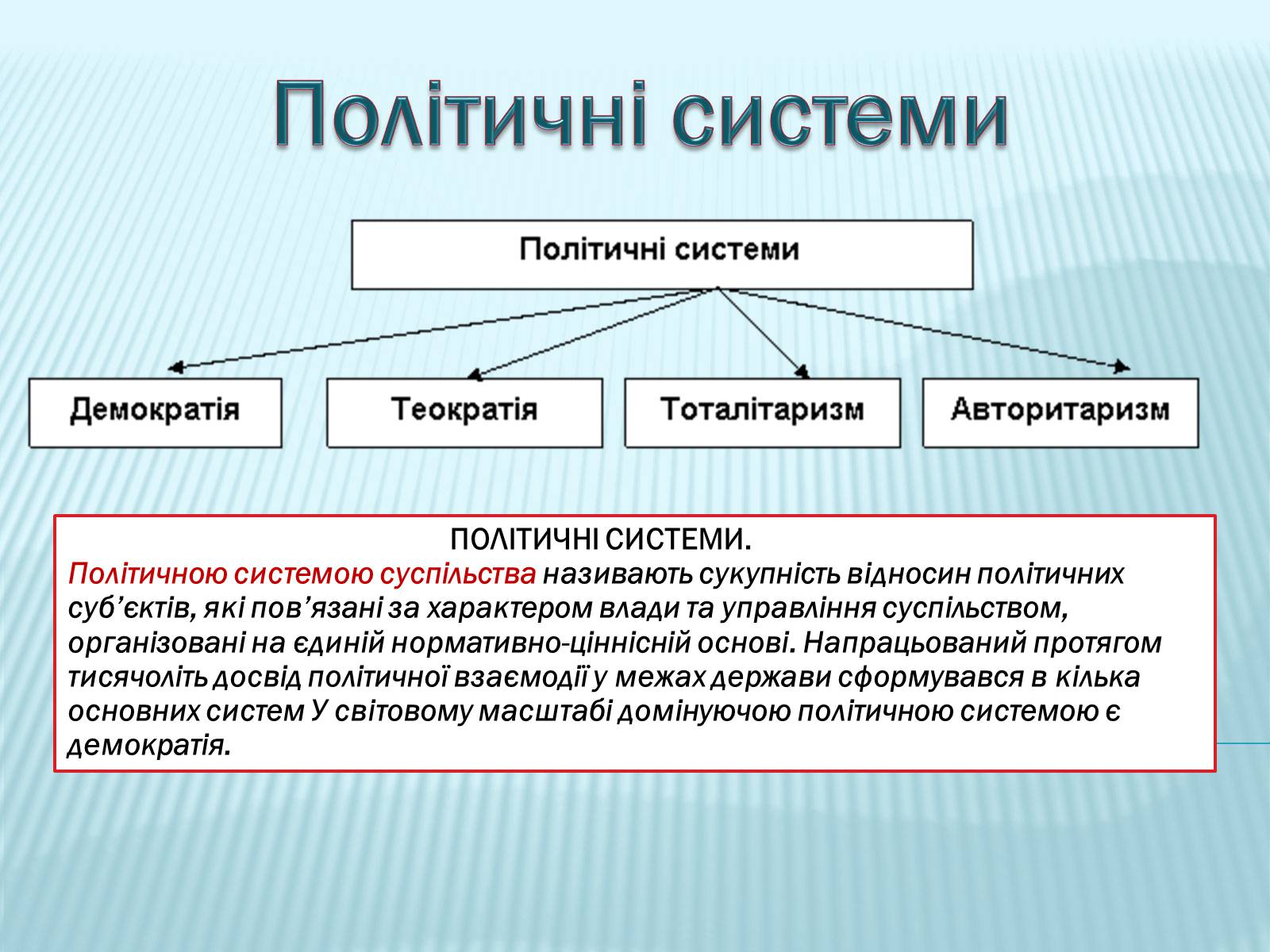 Презентація на тему «Політичні системи» - Слайд #1 Презентація на тему «Політичні системи» - Слайд #1