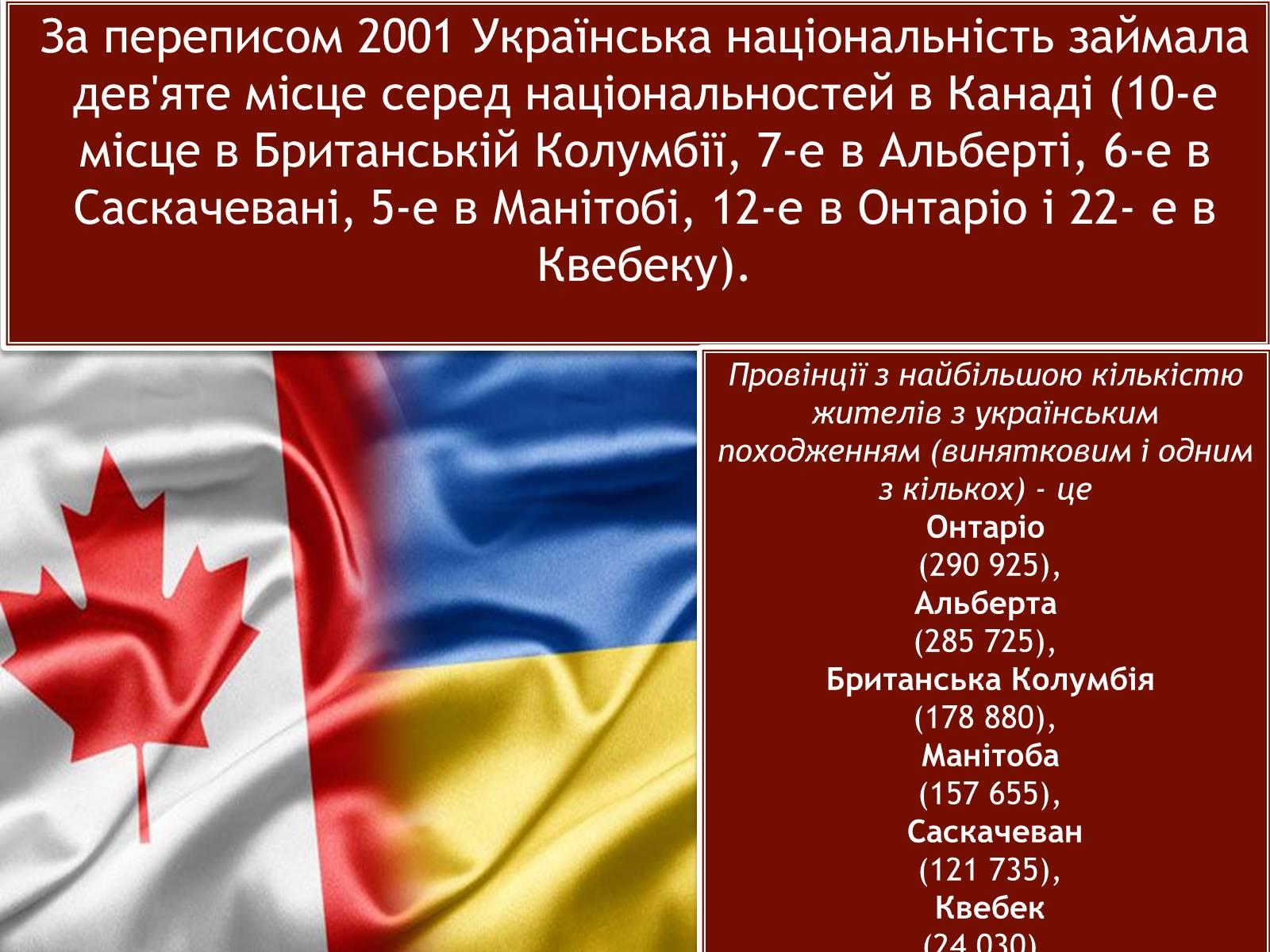 Презентація на тему «Видатні канадці українського походження» - Слайд #3 Презентація на тему «Видатні канадці українського походження» - Слайд #3