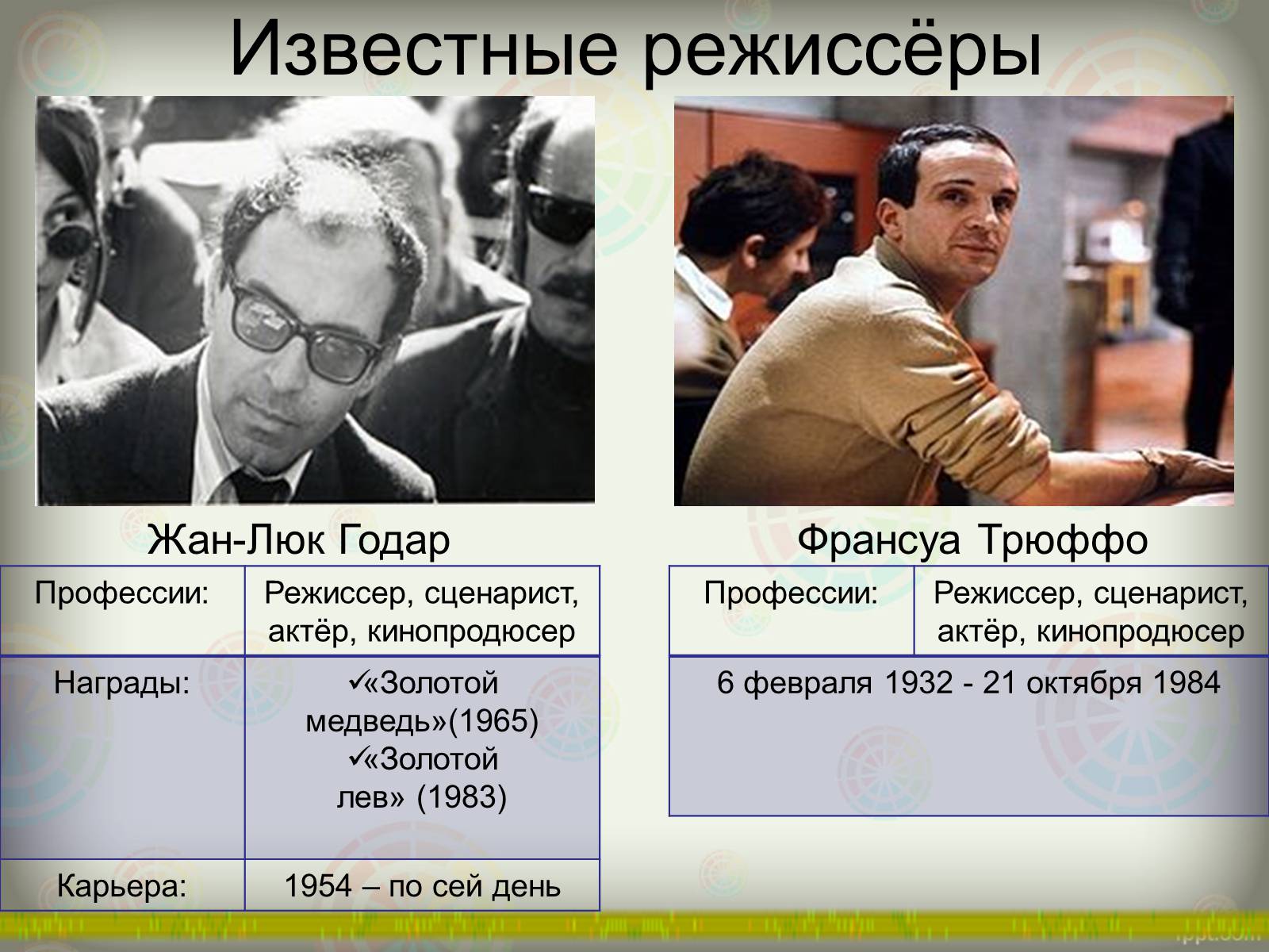 Презентація на тему «Французское кино» - Слайд #4 Презентація на тему «Французское кино» - Слайд #4