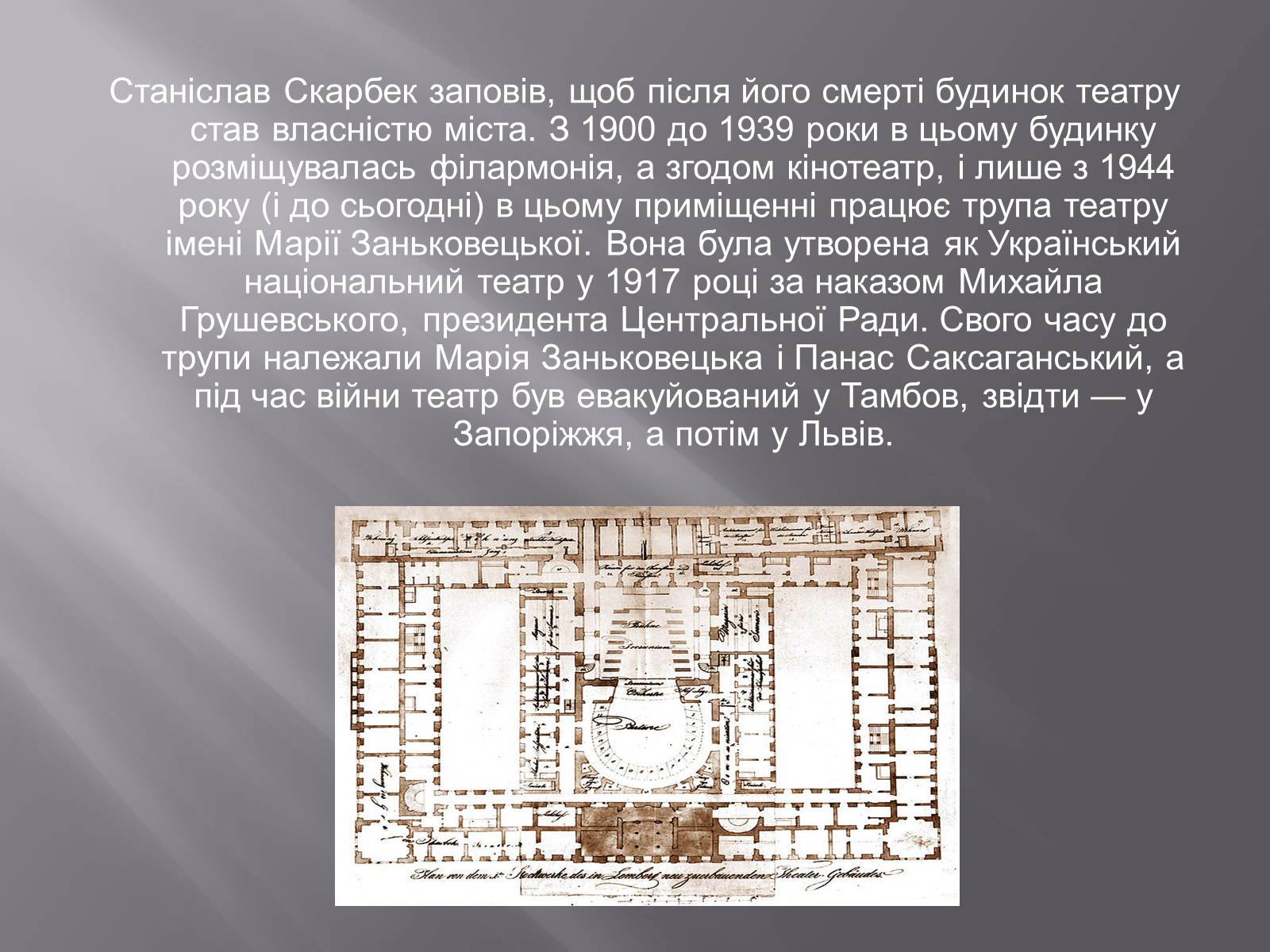 Презентація на тему «Театральна культура» (варіант 3) - Слайд #18 Презентація на тему «Театральна культура» (варіант 3) - Слайд #18