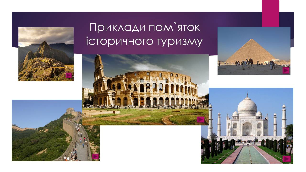 Презентація на тему «Історичний туризм» - Слайд #3 Презентація на тему «Історичний туризм» - Слайд #3