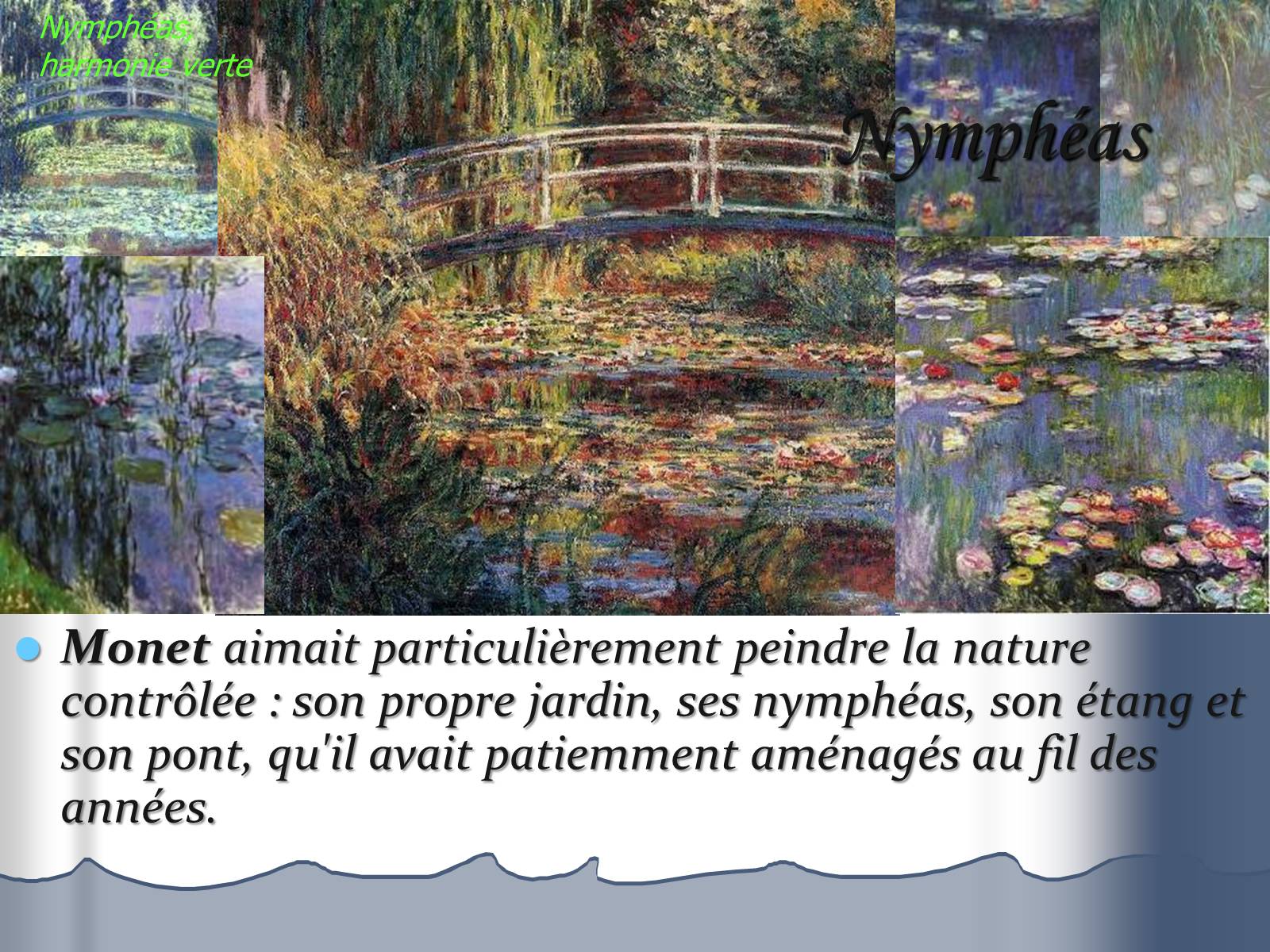 Презентація на тему «Claude Monet» (варіант 2) - Слайд #6 Презентація на тему «Claude Monet» (варіант 2) - Слайд #6