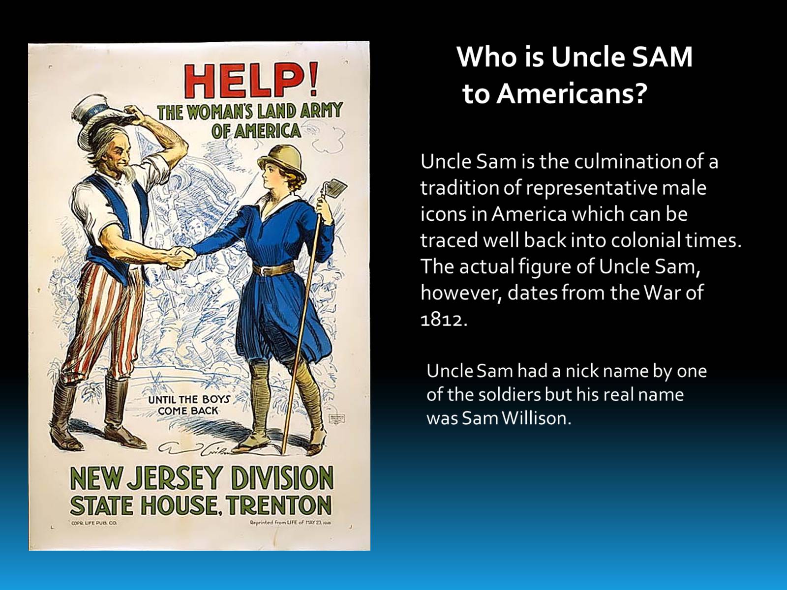 Презентація на тему «Uncle Sam» - Слайд #7 Презентація на тему «Uncle Sam» - Слайд #7