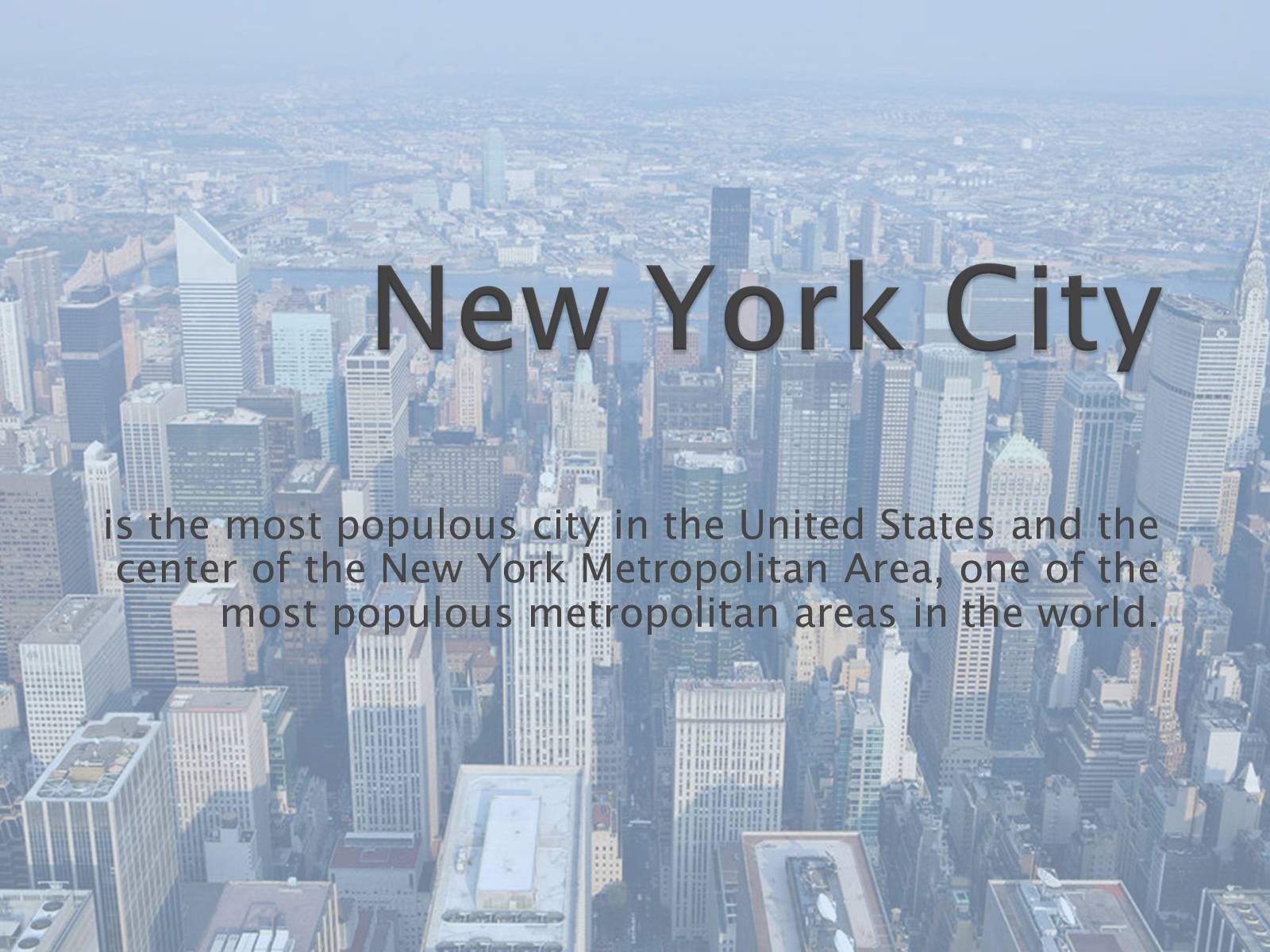 Презентація на тему «New York City» (варіант 2) - Слайд #2 Презентація на тему «New York City» (варіант 2) - Слайд #2