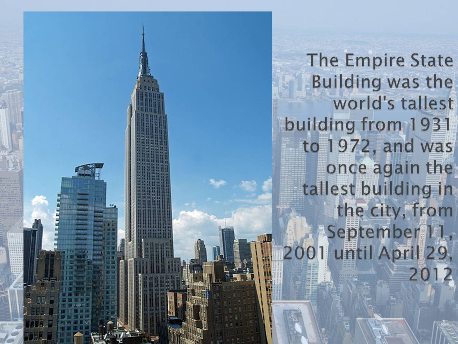 Презентація на тему «New York City» (варіант 2) - Слайд #20 Презентація на тему «New York City» (варіант 2) - Слайд #20