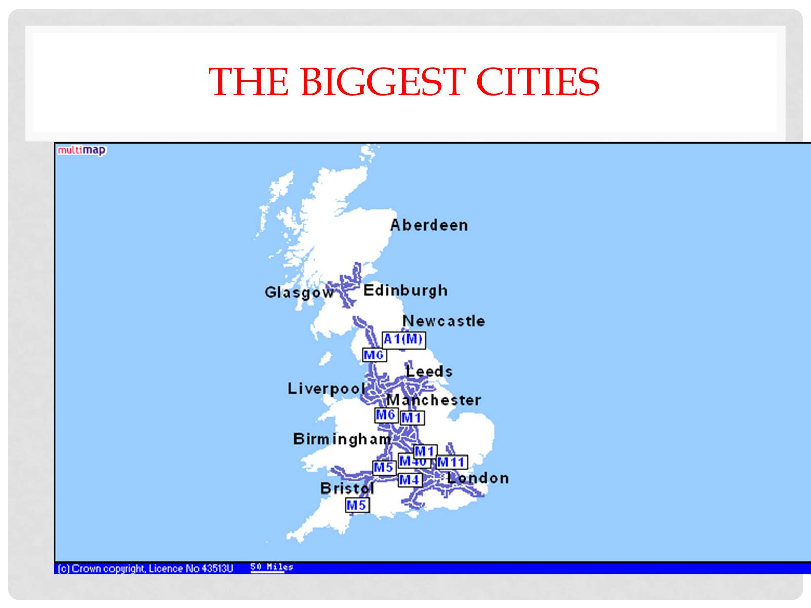 Презентація на тему «The biggest cities of Great Britain» - Слайд #5 Презентація на тему «The biggest cities of Great Britain» - Слайд #5