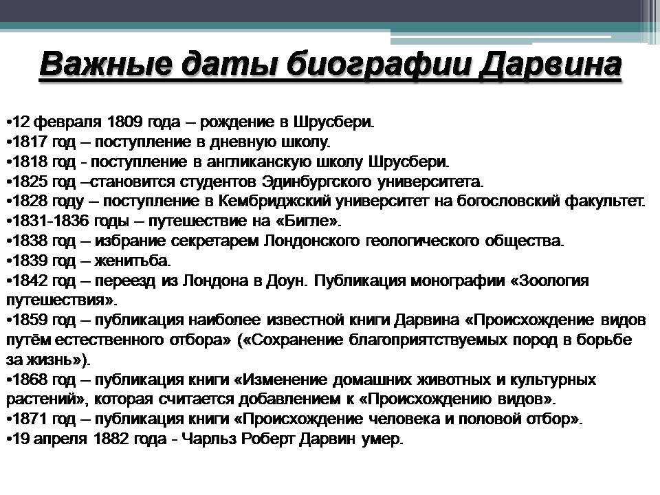Презентація на тему «Биография Чарльза Дарвина» - Слайд #7 Презентація на тему «Биография Чарльза Дарвина» - Слайд #7