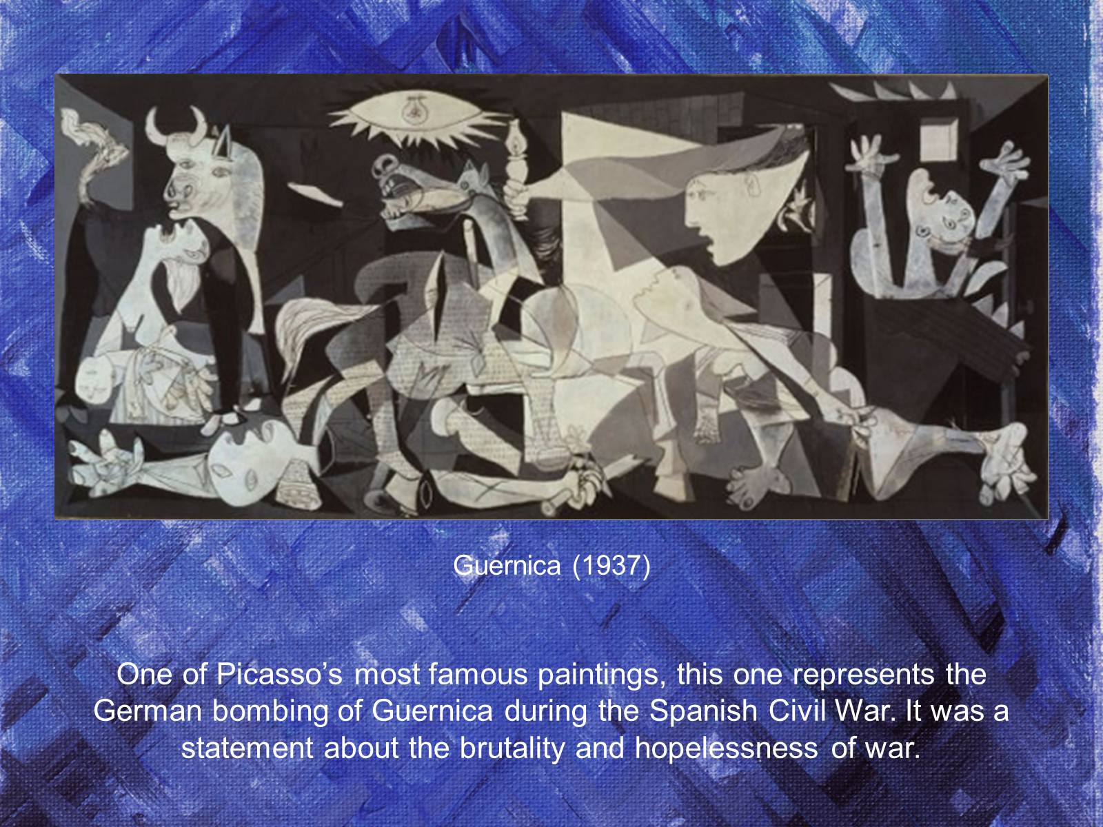 Презентація на тему «Pablo Picasso» (варіант 5) - Слайд #10 Презентація на тему «Pablo Picasso» (варіант 5) - Слайд #10