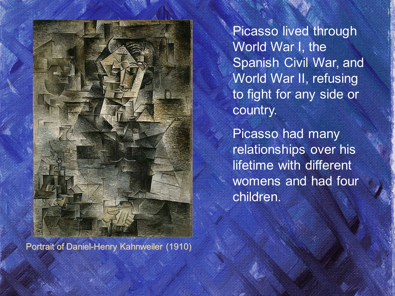 Презентація на тему «Pablo Picasso» (варіант 5) - Слайд #5 Презентація на тему «Pablo Picasso» (варіант 5) - Слайд #5