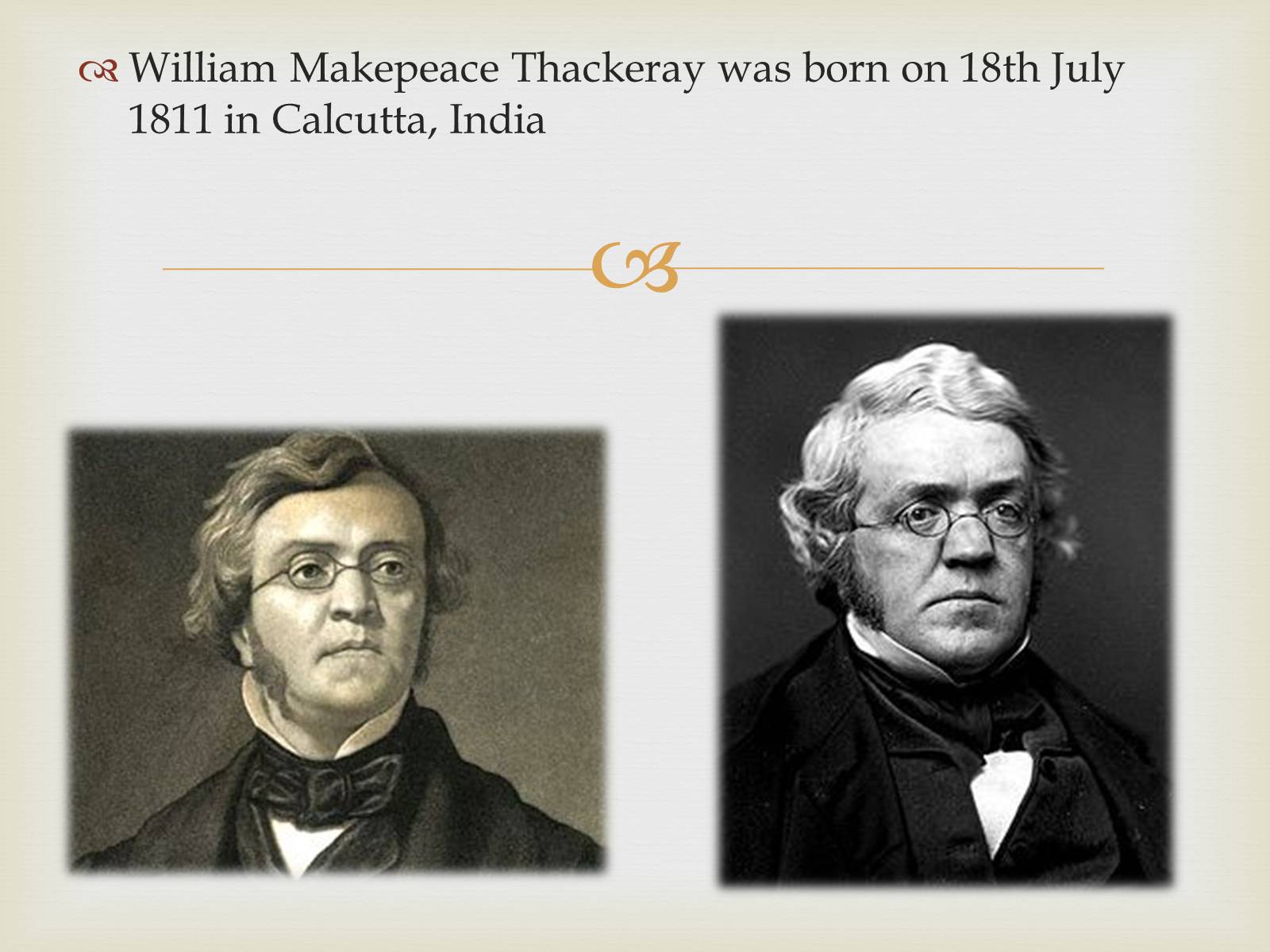 Презентація на тему «William Makepeace Thackeray» (варіант 1) - Слайд #2 Презентація на тему «William Makepeace Thackeray» (варіант 1) - Слайд #2