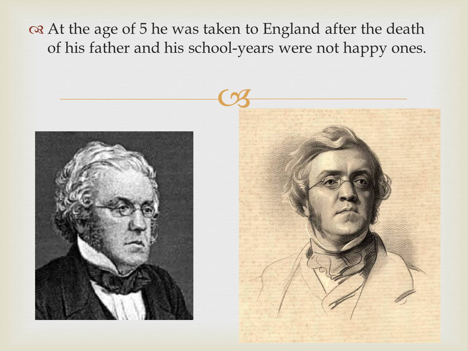 Презентація на тему «William Makepeace Thackeray» (варіант 1) - Слайд #3 Презентація на тему «William Makepeace Thackeray» (варіант 1) - Слайд #3