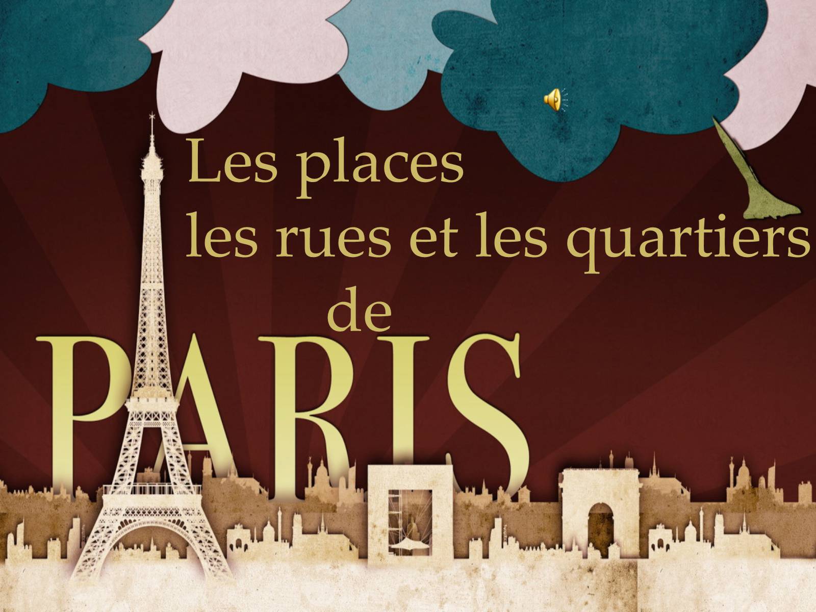 Презентація на тему «Les places les rues et les quartiers de Pаris» - Слайд #1 Презентація на тему «Les places les rues et les quartiers de Pаris» - Слайд #1