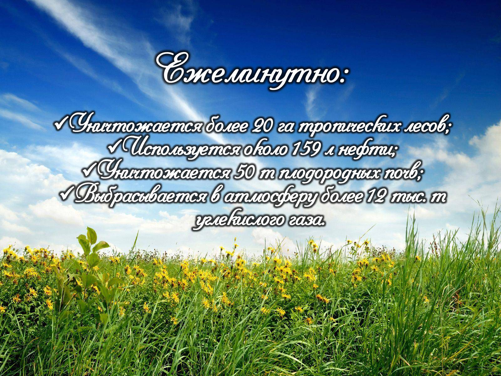 Презентація на тему «Деградация биосферы» - Слайд #33 Презентація на тему «Деградация биосферы» - Слайд #33
