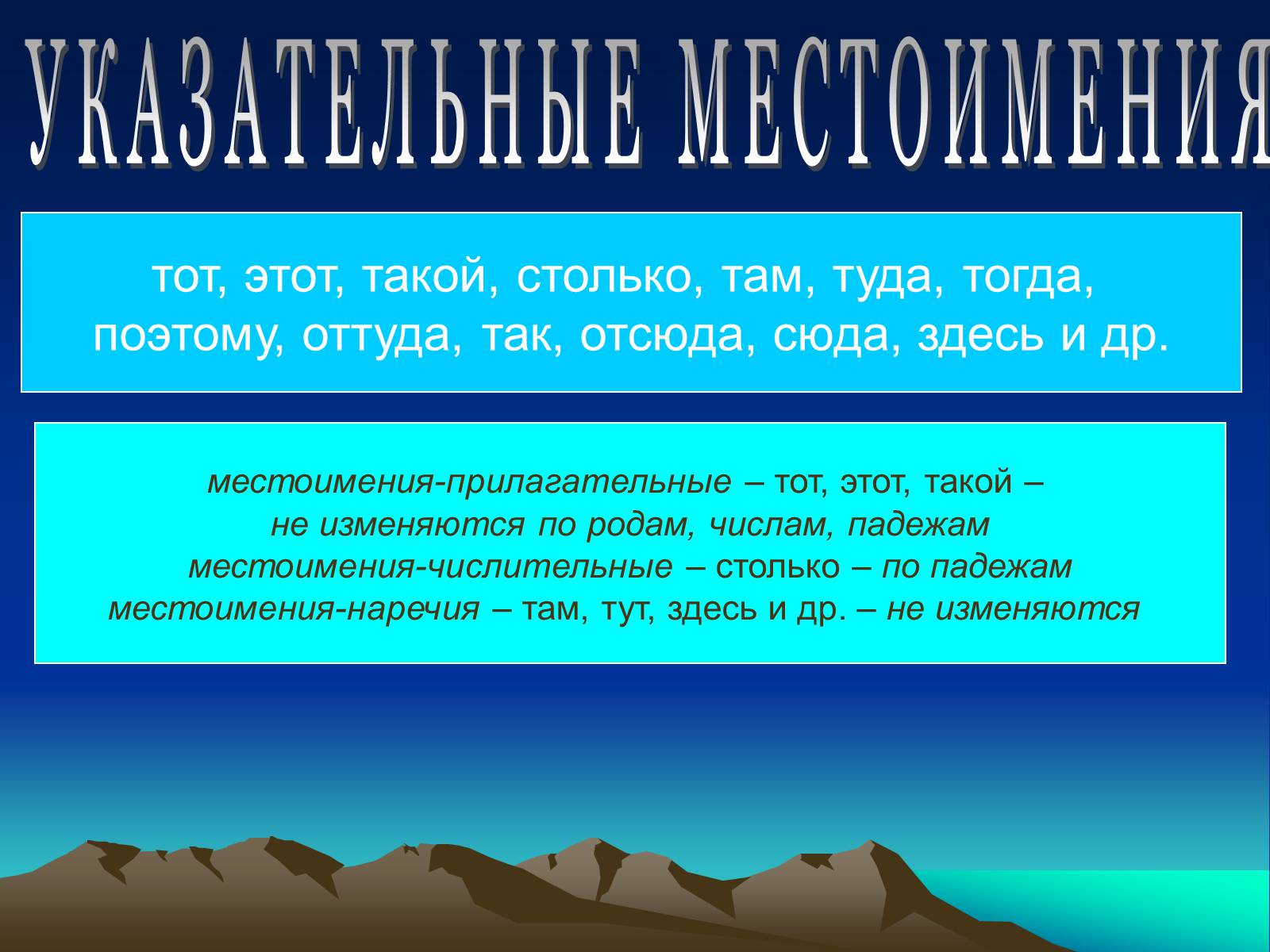 Презентація на тему «Местоимение» - Слайд #12 Презентація на тему «Местоимение» - Слайд #12