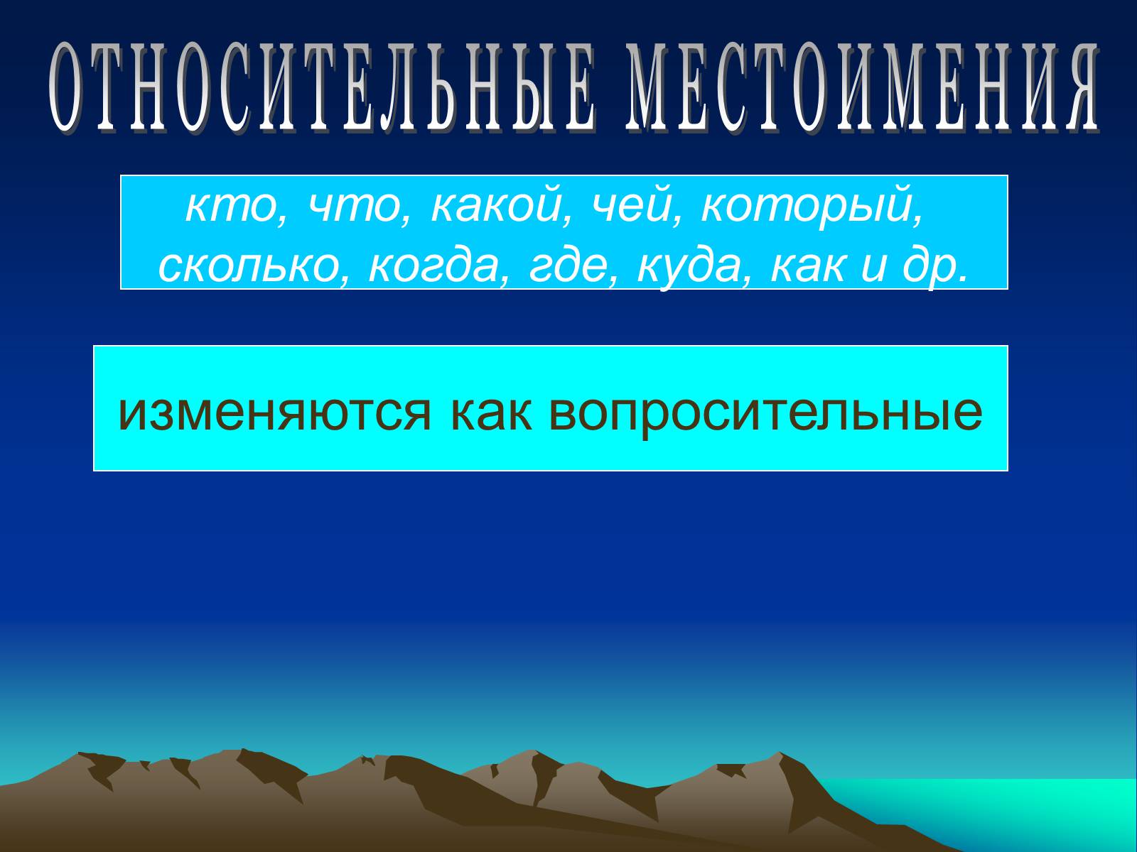 Презентація на тему «Местоимение» - Слайд #8 Презентація на тему «Местоимение» - Слайд #8