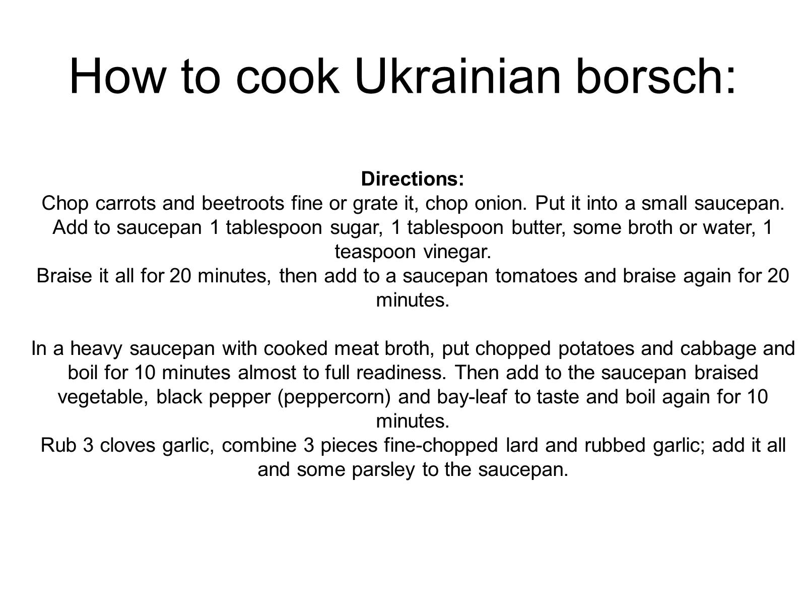 Презентація на тему «Ukrainian food» (варіант 1) - Слайд #9 Презентація на тему «Ukrainian food» (варіант 1) - Слайд #9