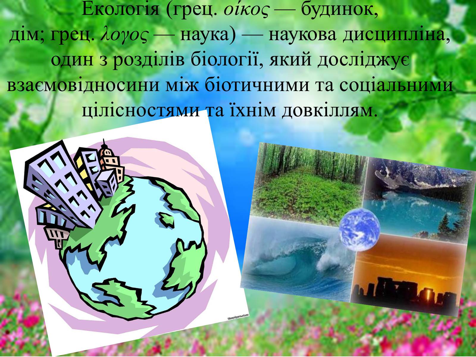 Презентація на тему «Основні поняття еколігії та її забруднення» - Слайд #2 Презентація на тему «Основні поняття еколігії та її забруднення» - Слайд #2