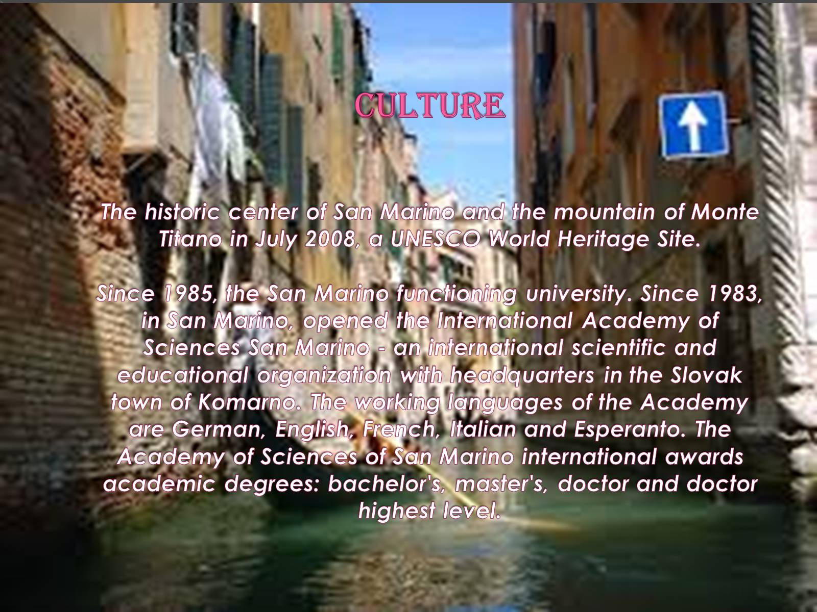 Презентація на тему «San Marino» - Слайд #8 Презентація на тему «San Marino» - Слайд #8