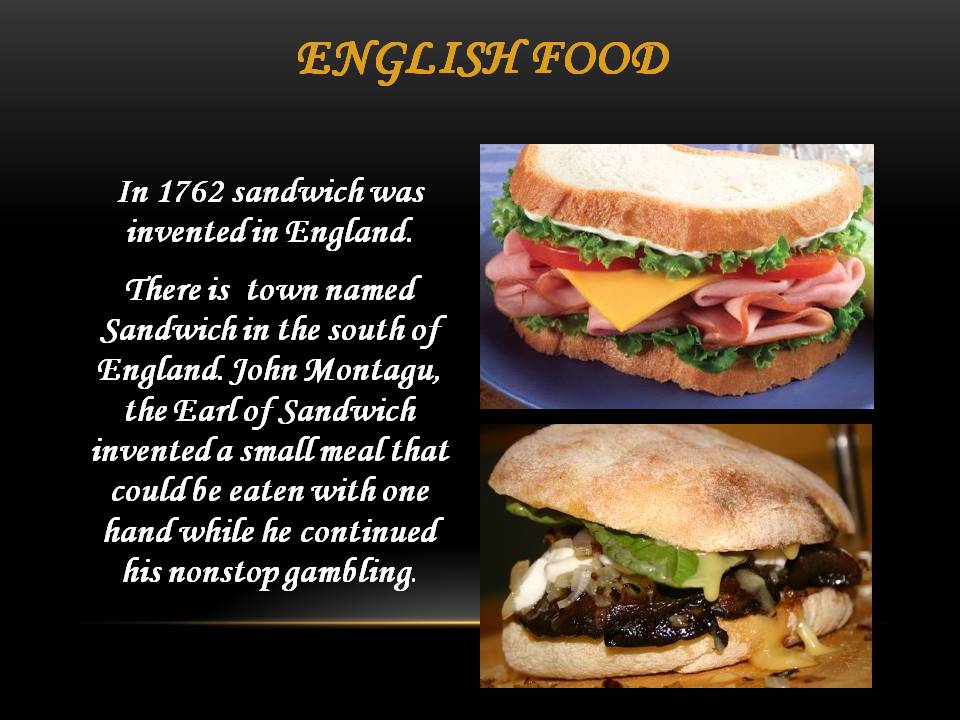 Презентація на тему «British cuisine» (варіант 7) - Слайд #12 Презентація на тему «British cuisine» (варіант 7) - Слайд #12