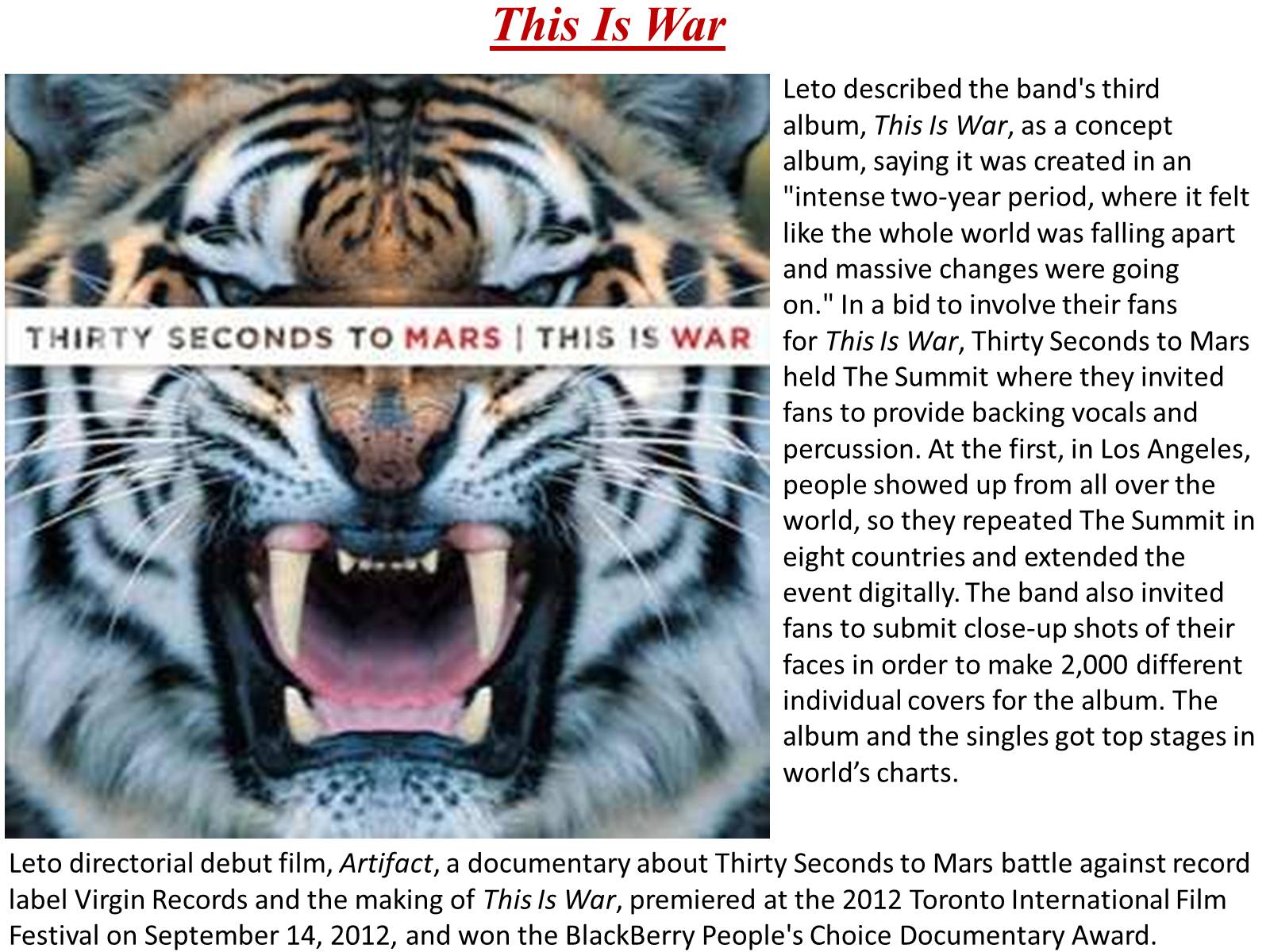 Презентація на тему «Jared Leto» - Слайд #7 Презентація на тему «Jared Leto» - Слайд #7