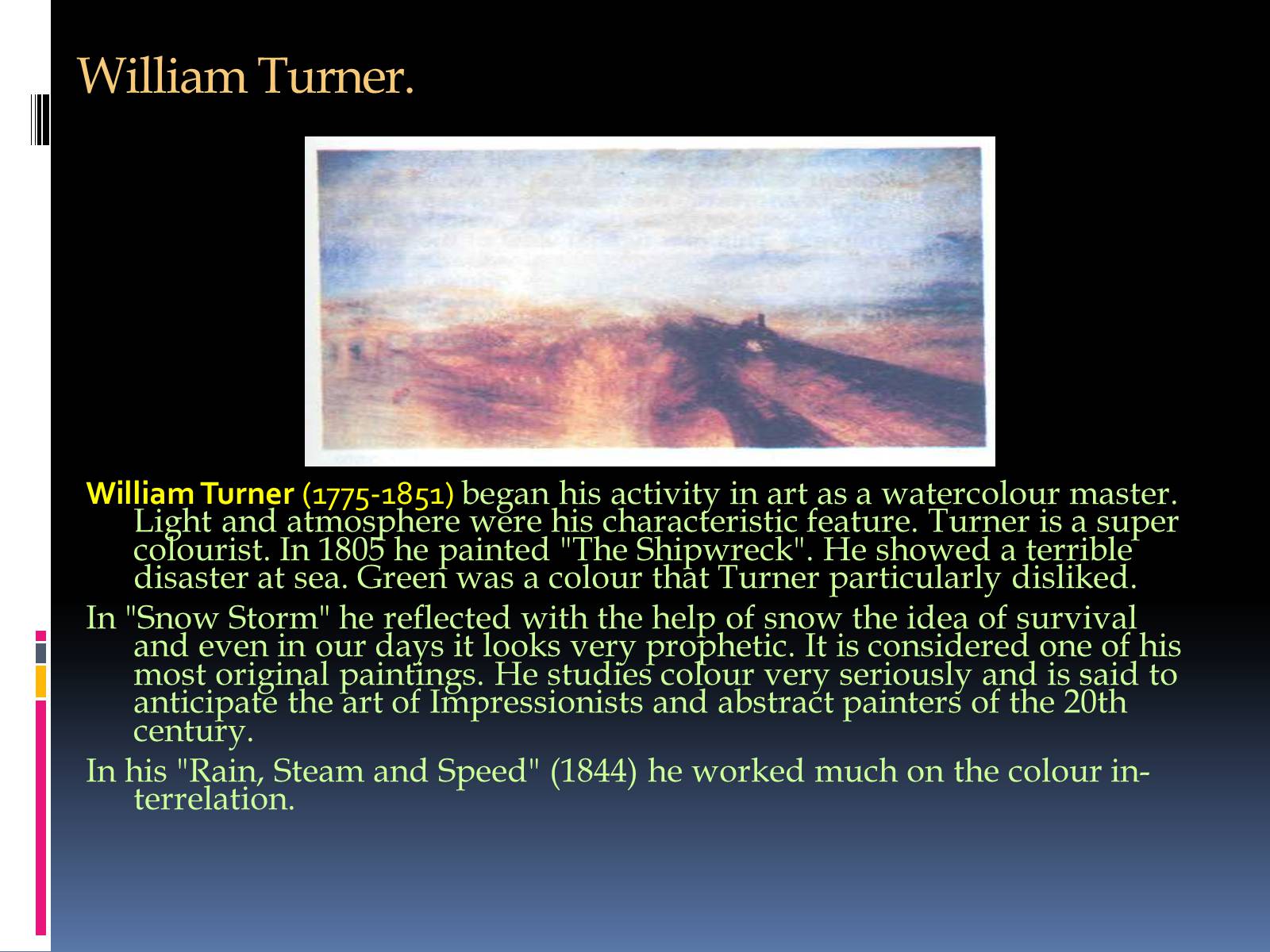Презентація на тему «Artists and writers of Great Britain and America» - Слайд #5 Презентація на тему «Artists and writers of Great Britain and America» - Слайд #5