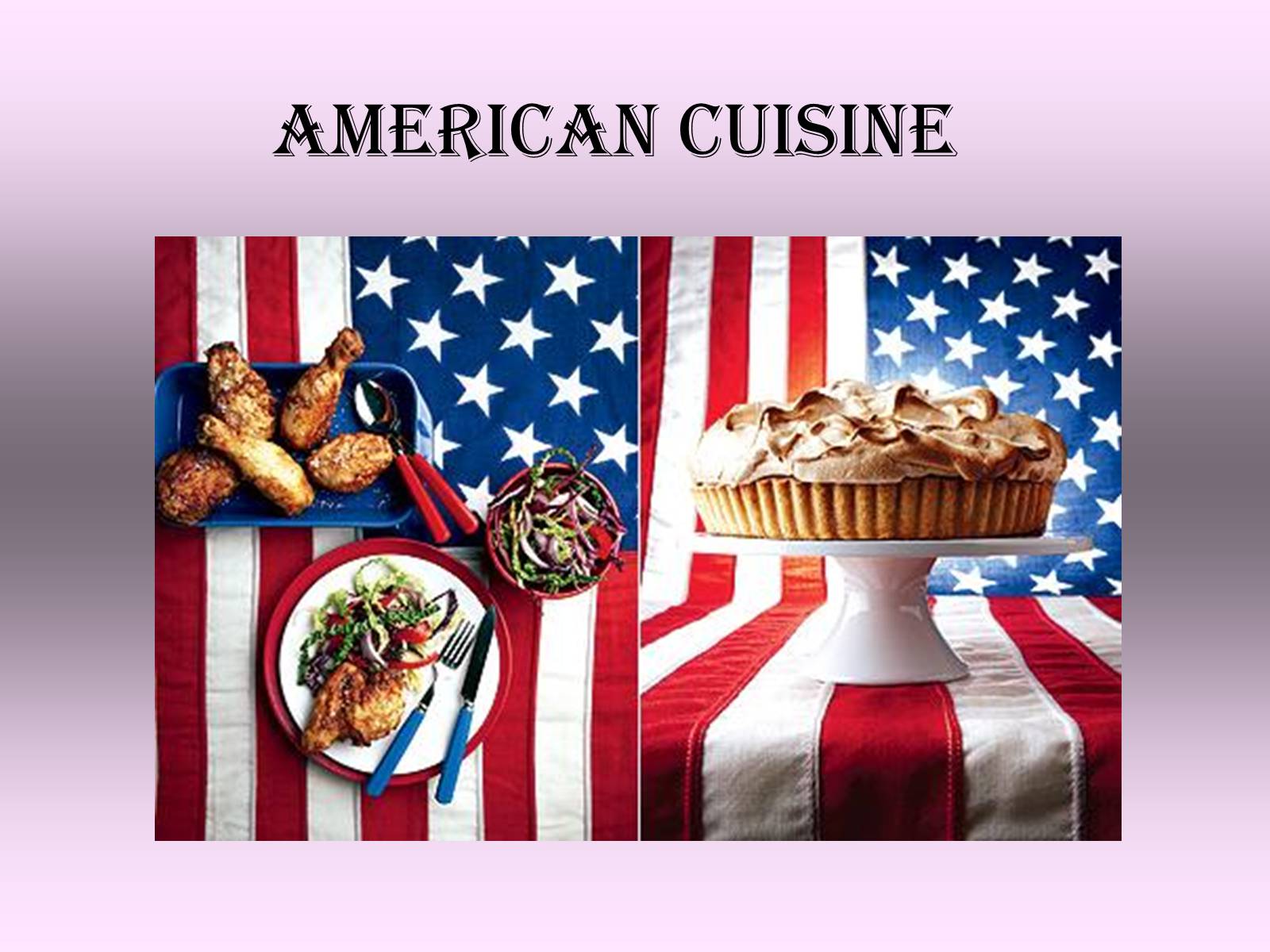 Презентація на тему «American cuisine» - Слайд #1 Презентація на тему «American cuisine» - Слайд #1