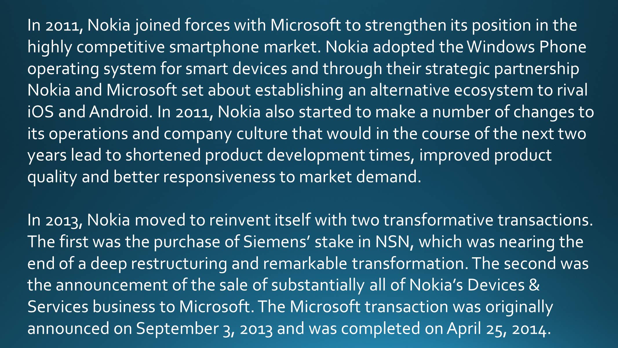 Презентація на тему «Nokia» - Слайд #16 Презентація на тему «Nokia» - Слайд #16