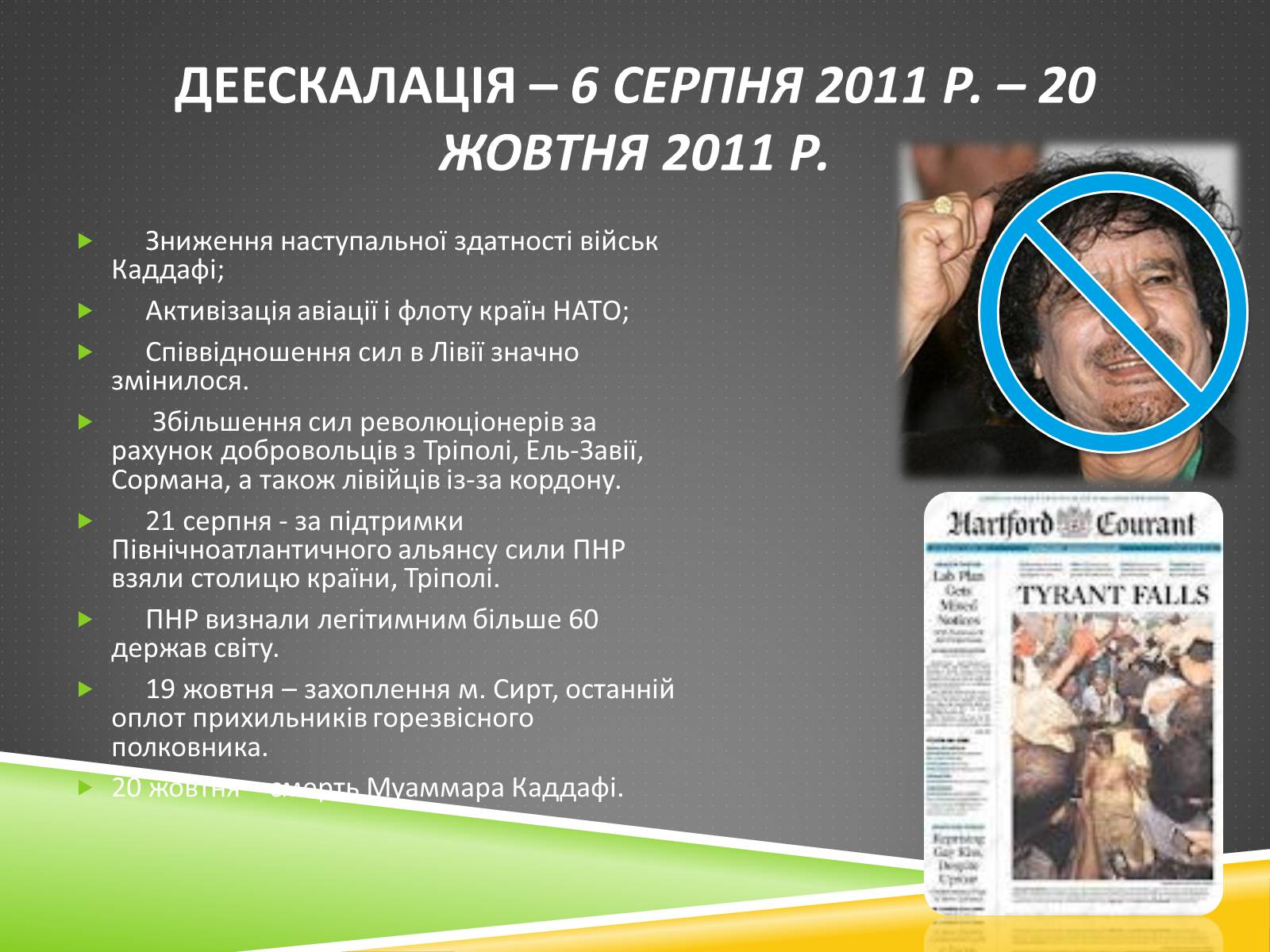 Презентація на тему «Міжнародний військовий конфлікт у Лівії» - Слайд #12 Презентація на тему «Міжнародний військовий конфлікт у Лівії» - Слайд #12