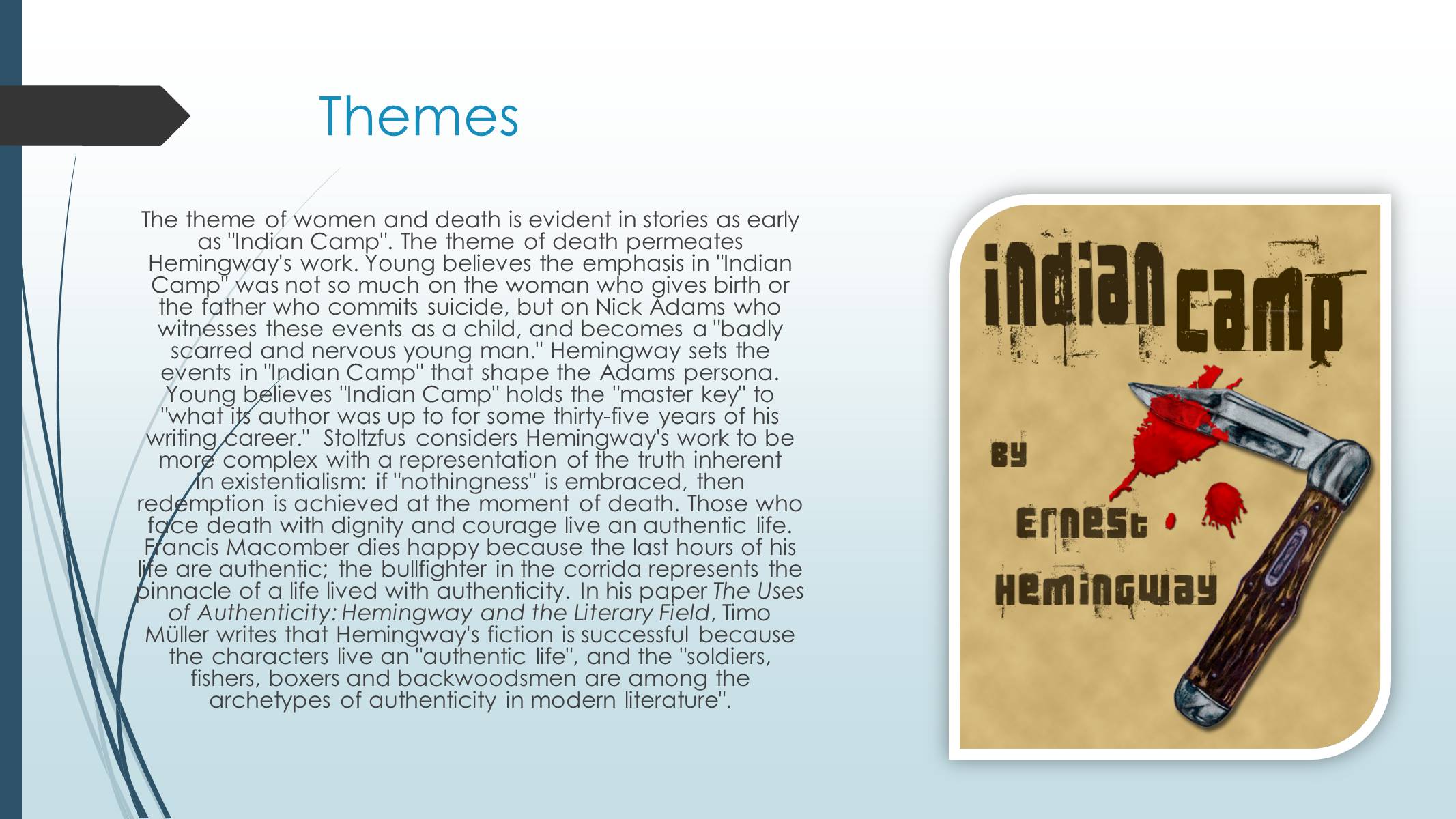 Презентація на тему «Works of Ernest Hemingway» - Слайд #8 Презентація на тему «Works of Ernest Hemingway» - Слайд #8
