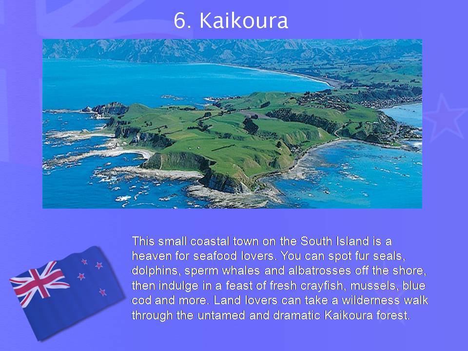 Презентація на тему «10 top Attractions of New Zealand» - Слайд #6 Презентація на тему «10 top Attractions of New Zealand» - Слайд #6