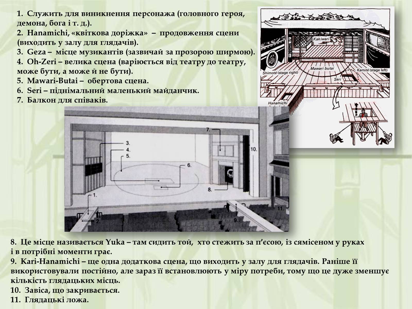 Презентація на тему «Японський театр» (варіант 4) - Слайд #11 Презентація на тему «Японський театр» (варіант 4) - Слайд #11