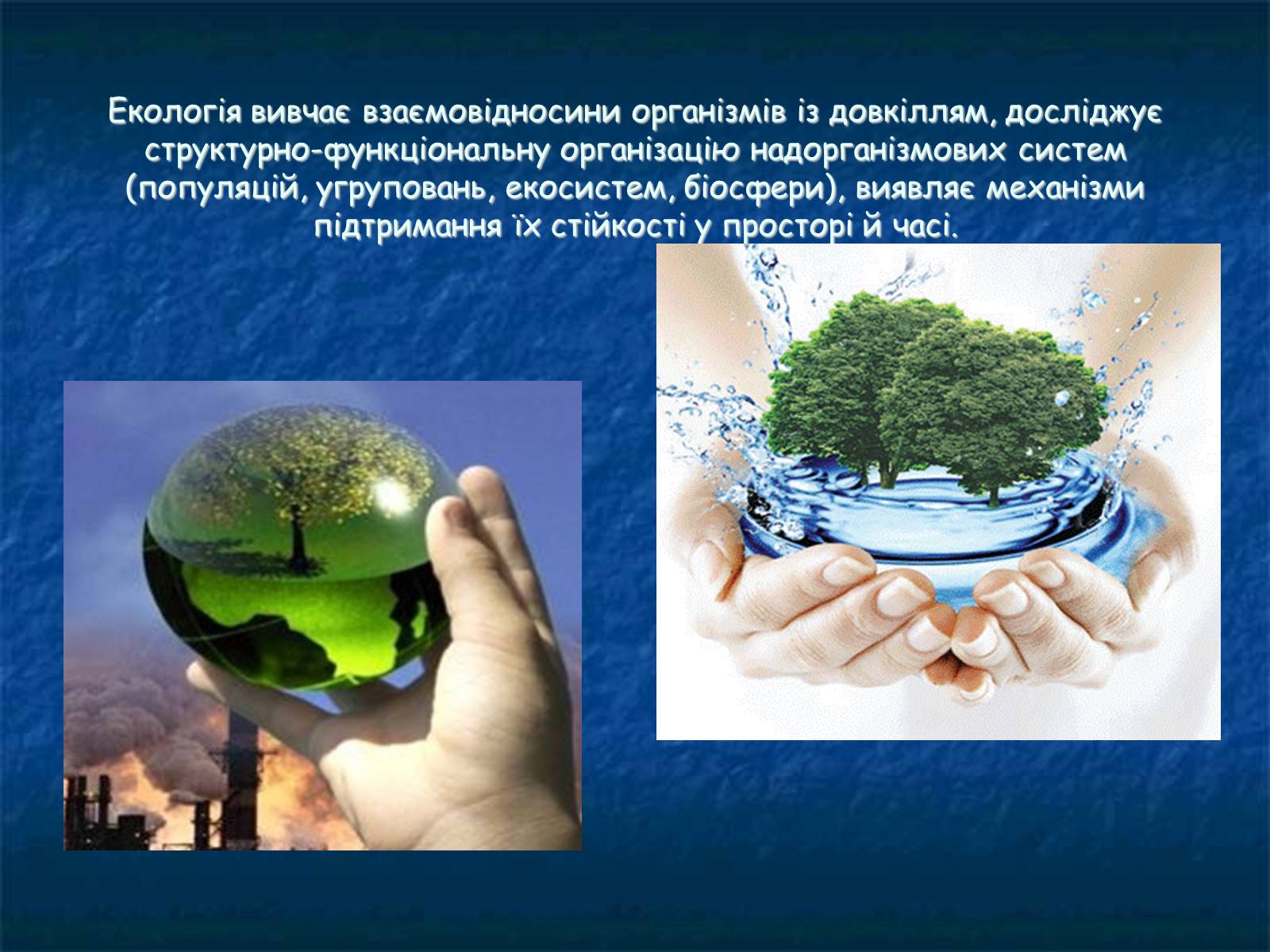 Презентація на тему «Екологія як наука про довкілля» (варіант 1) - Слайд #2 Презентація на тему «Екологія як наука про довкілля» (варіант 1) - Слайд #2